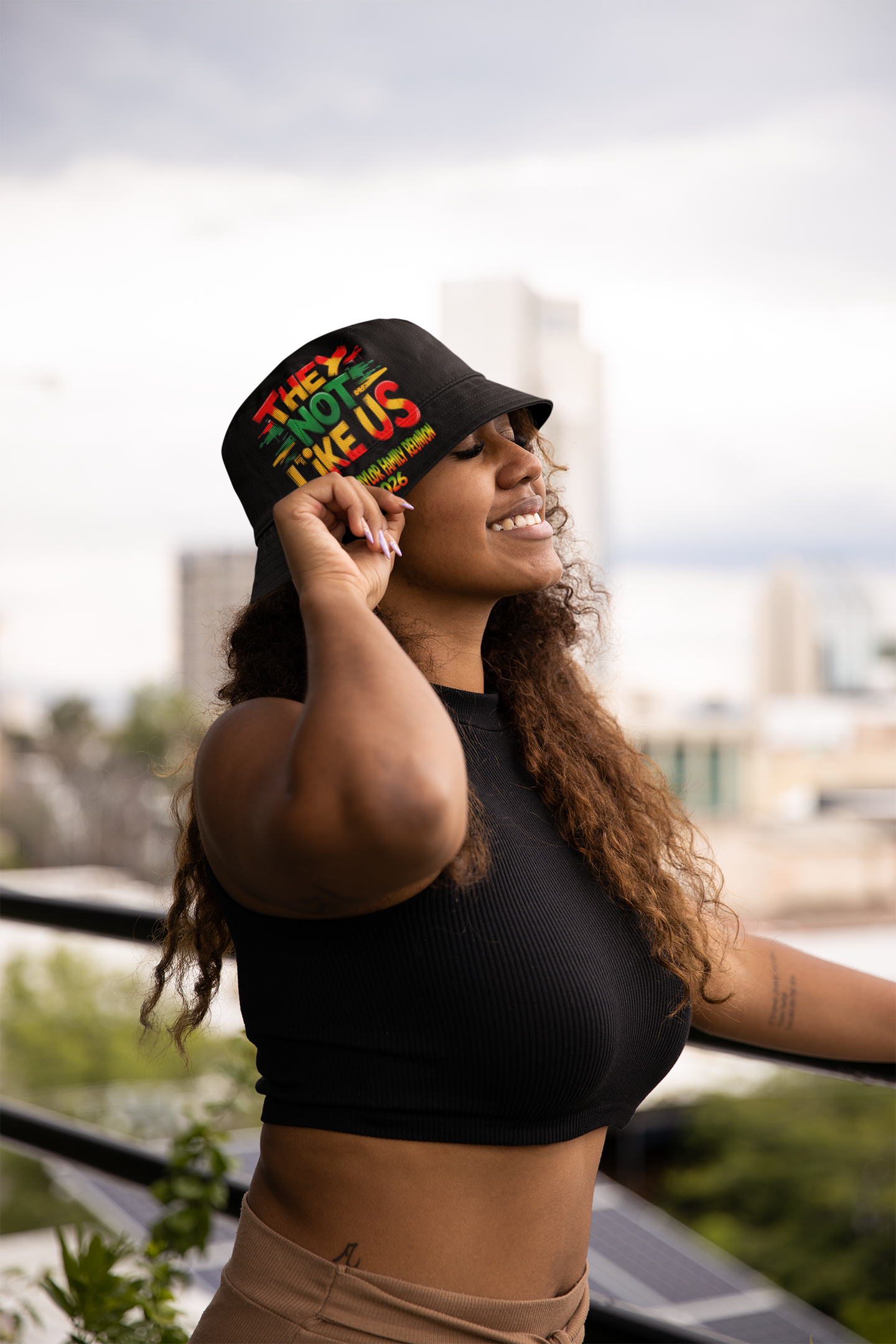 Johnson-Taylor Family Reunion 2026 Hats – Trucker & Bucket Styles (“They Not Like Us” Edition) - Irie Vybyz Tees & Thingz