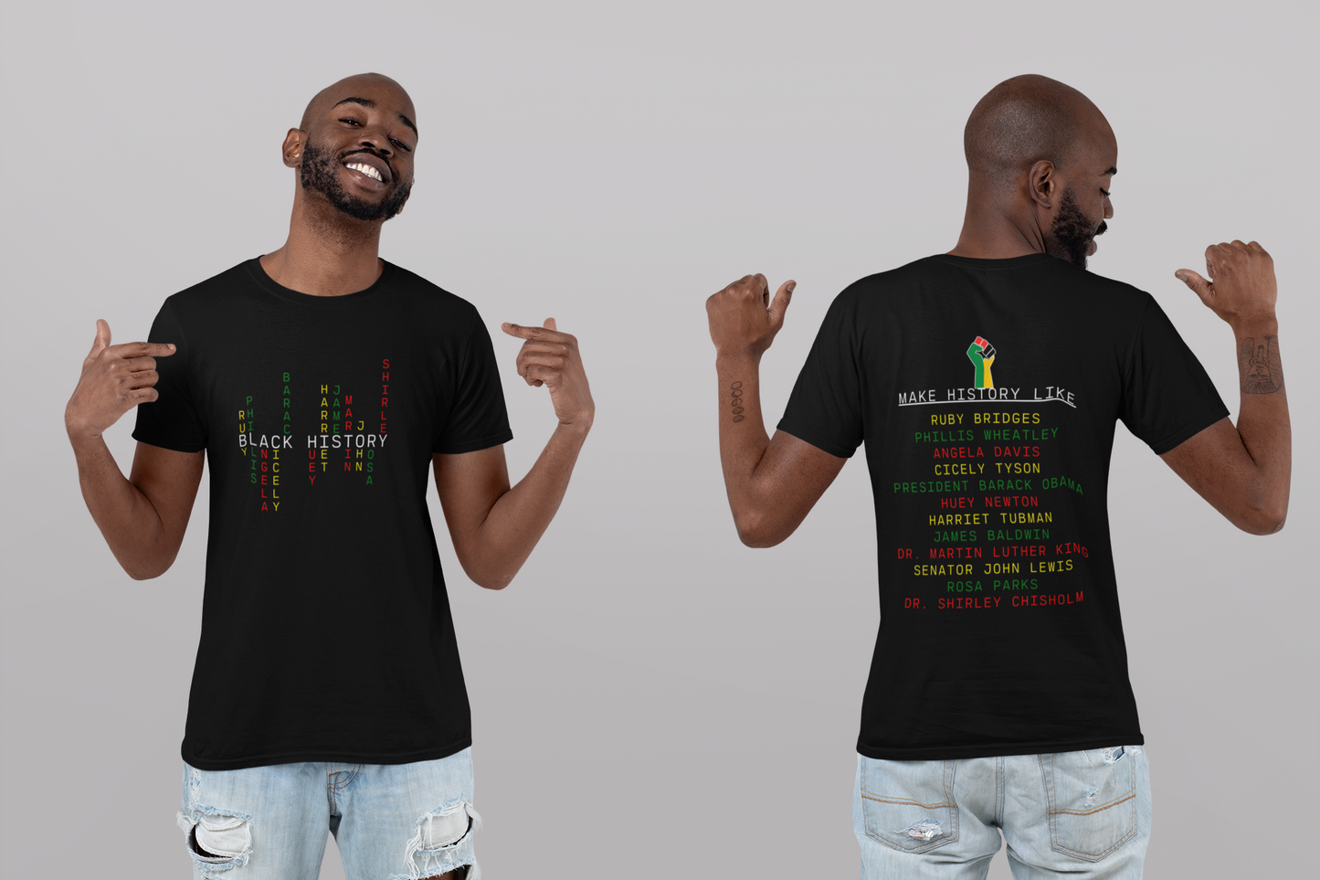 Black History Tribute T-Shirt – Celebrate Legacy in Style