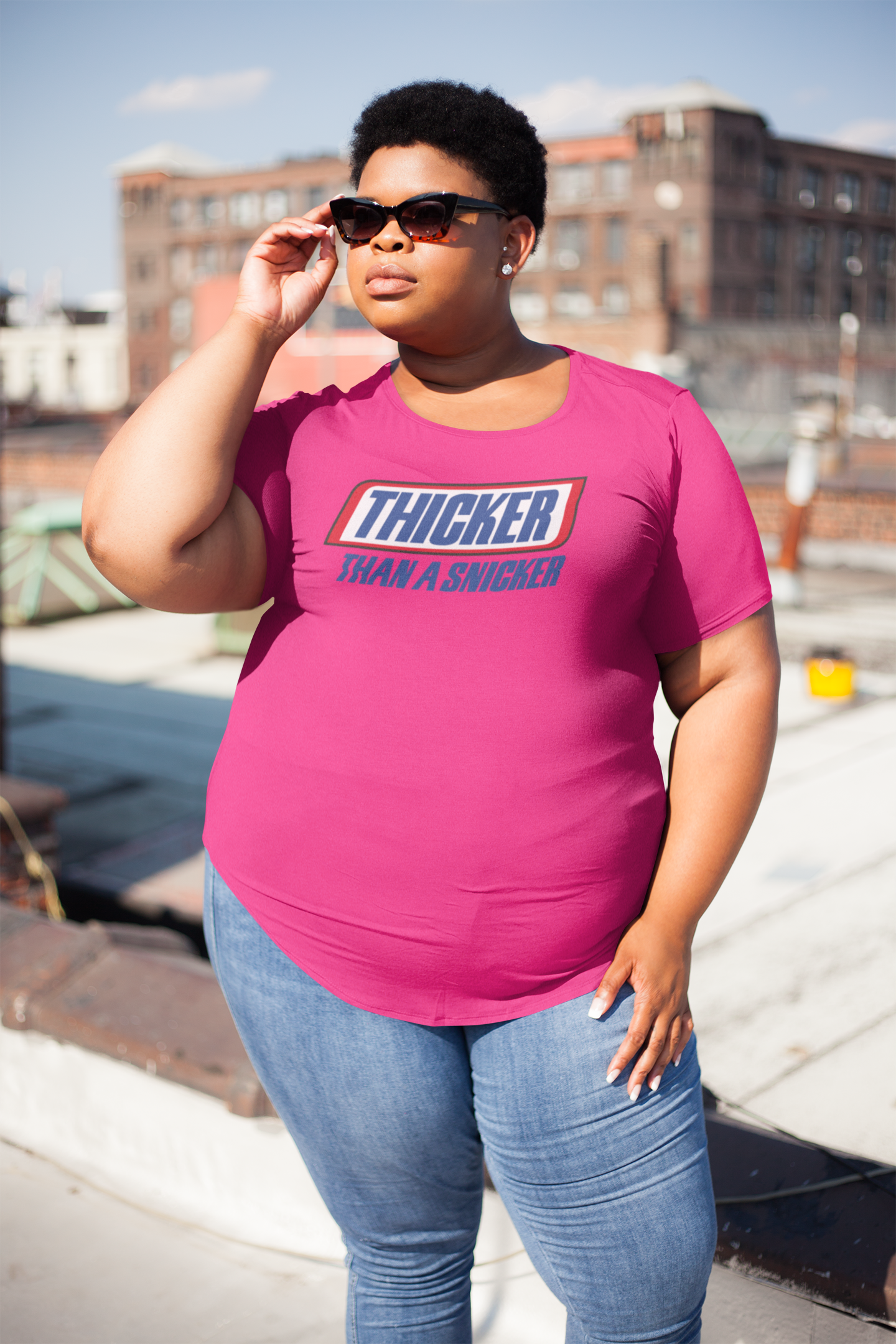 Thicker Than a Snicker Graphic Tee