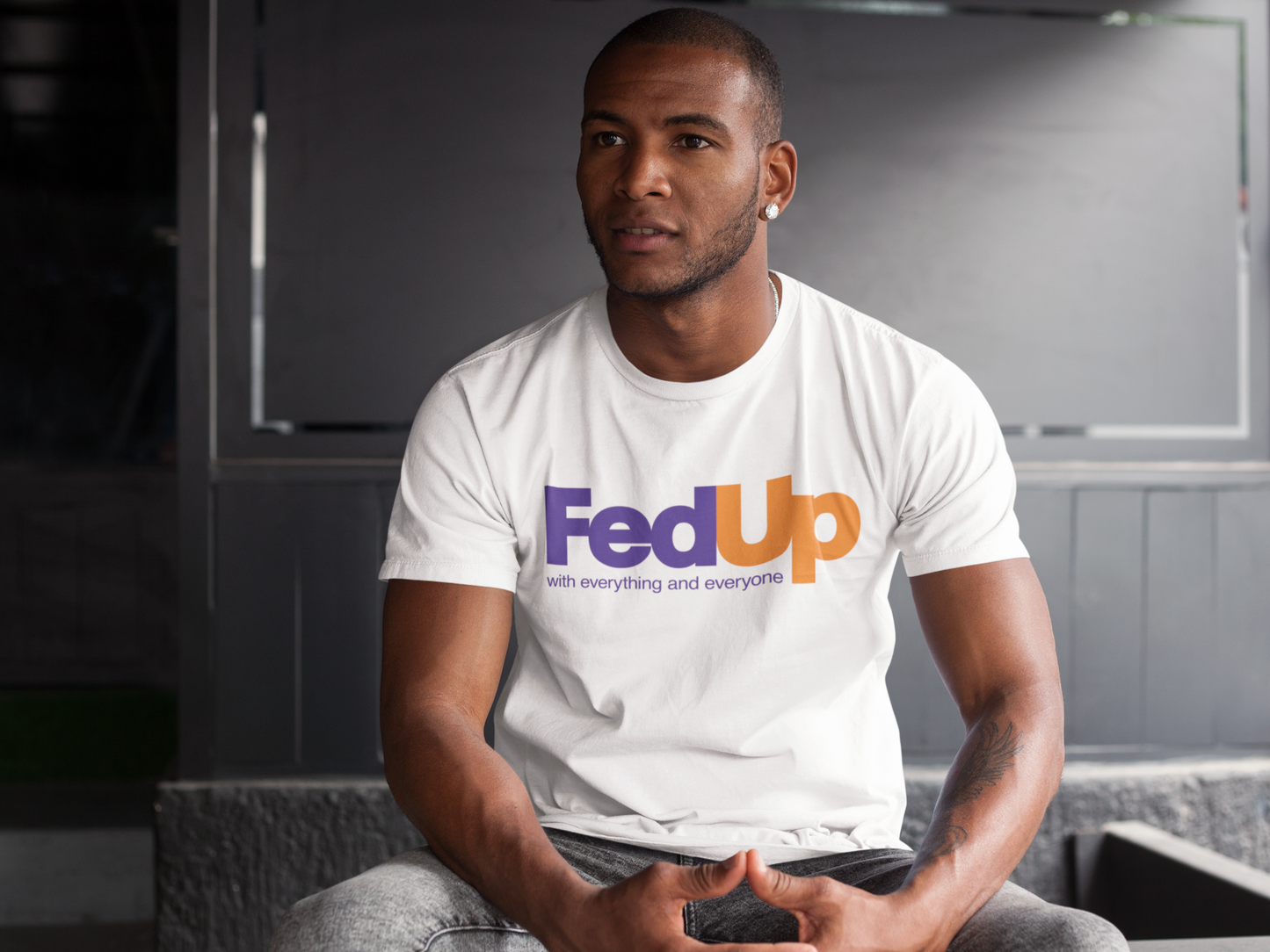 FedUp T-Shirt – Playful Streetwear Graphic Tee