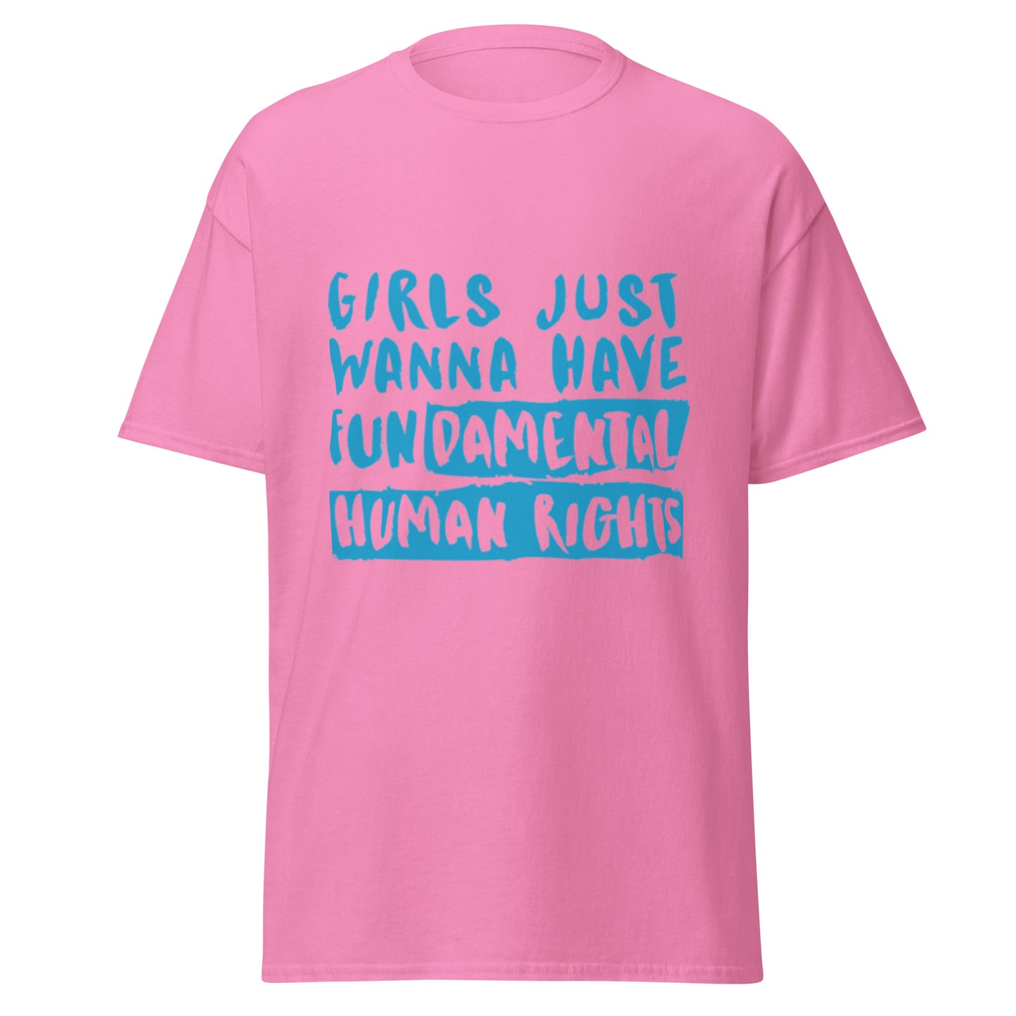 Girls Just Wanna Have Fundamental Rights Cotton Tee - Irie Vybyz Tees & Thingz