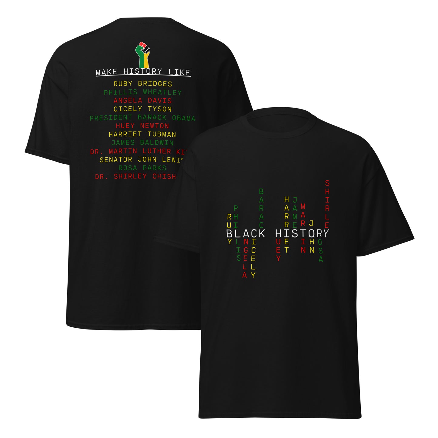 Black History Tribute T-Shirt – Celebrate Legacy in Style