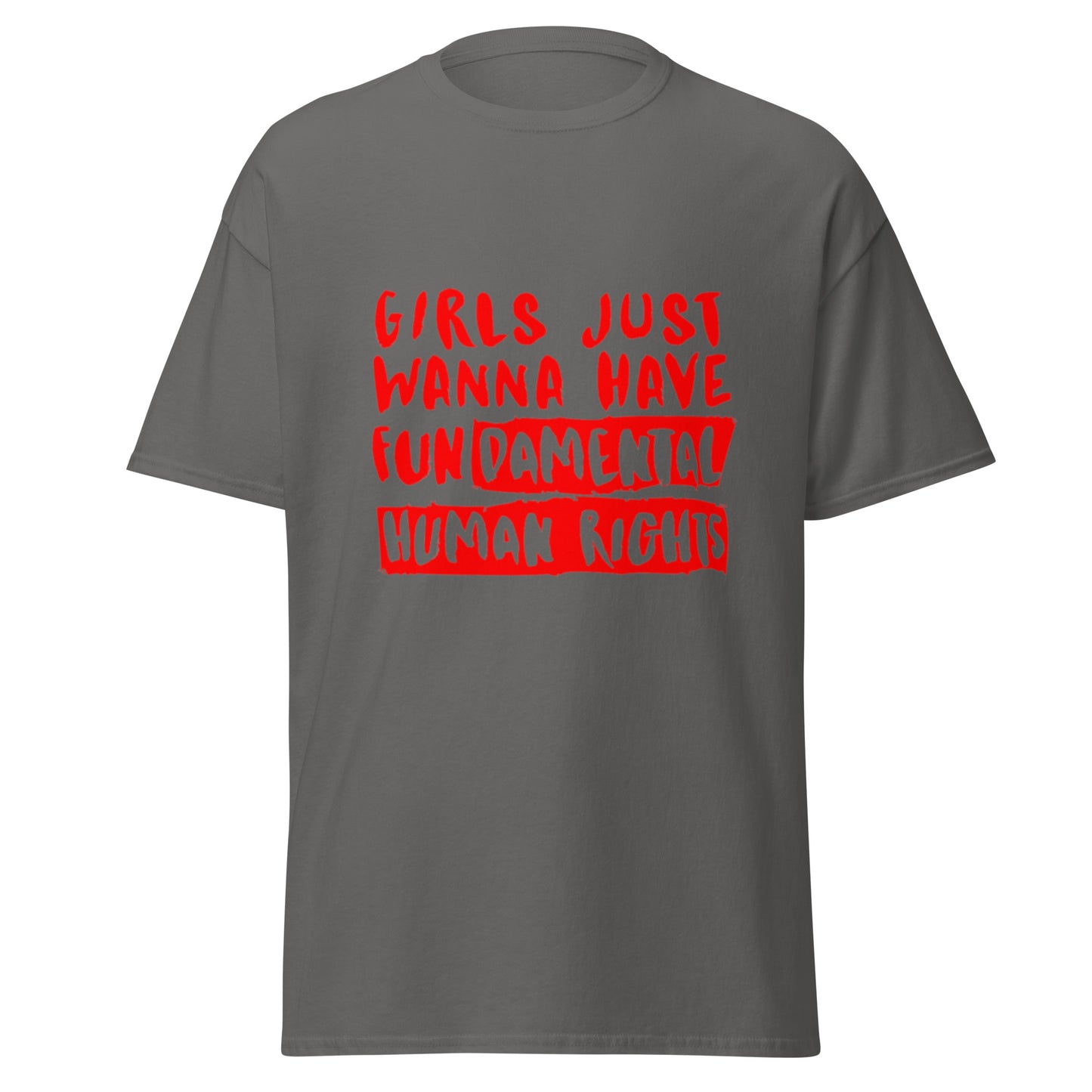 Girls Just Wanna Have Fundamental Rights Cotton Tee - Irie Vybyz Tees & Thingz
