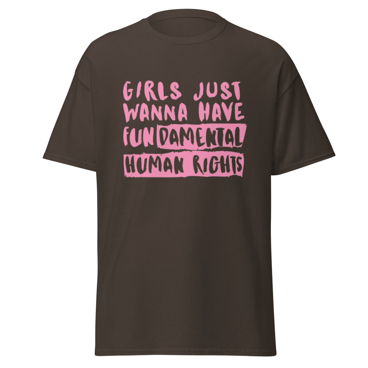 Girls Just Wanna Have Fundamental Rights Cotton Tee - Irie Vybyz Tees & Thingz