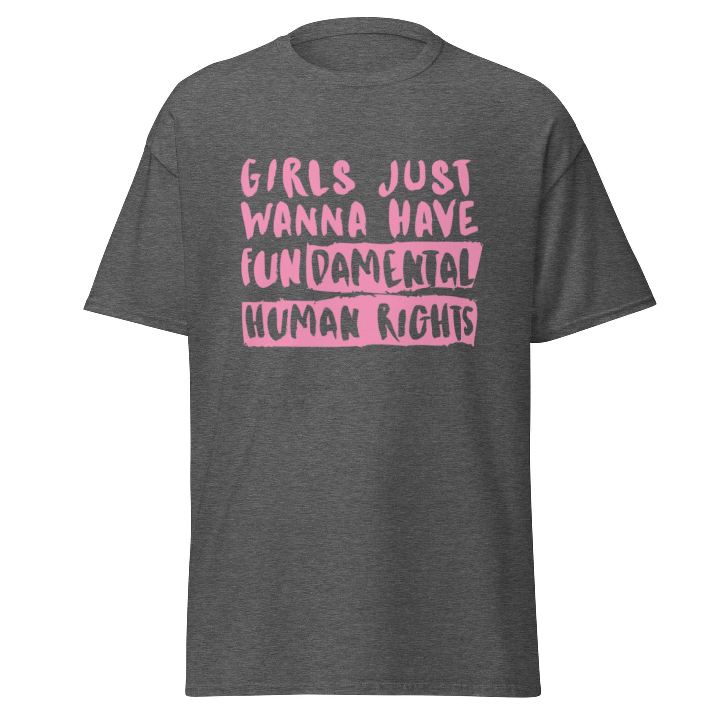 Girls Just Wanna Have Fundamental Rights Cotton Tee - Irie Vybyz Tees & Thingz
