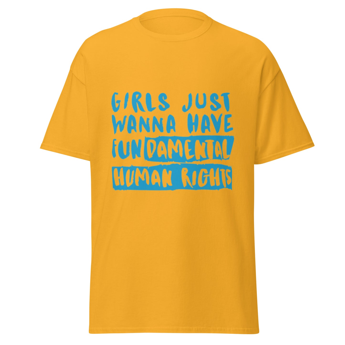Girls Just Wanna Have Fundamental Rights Cotton Tee - Irie Vybyz Tees & Thingz