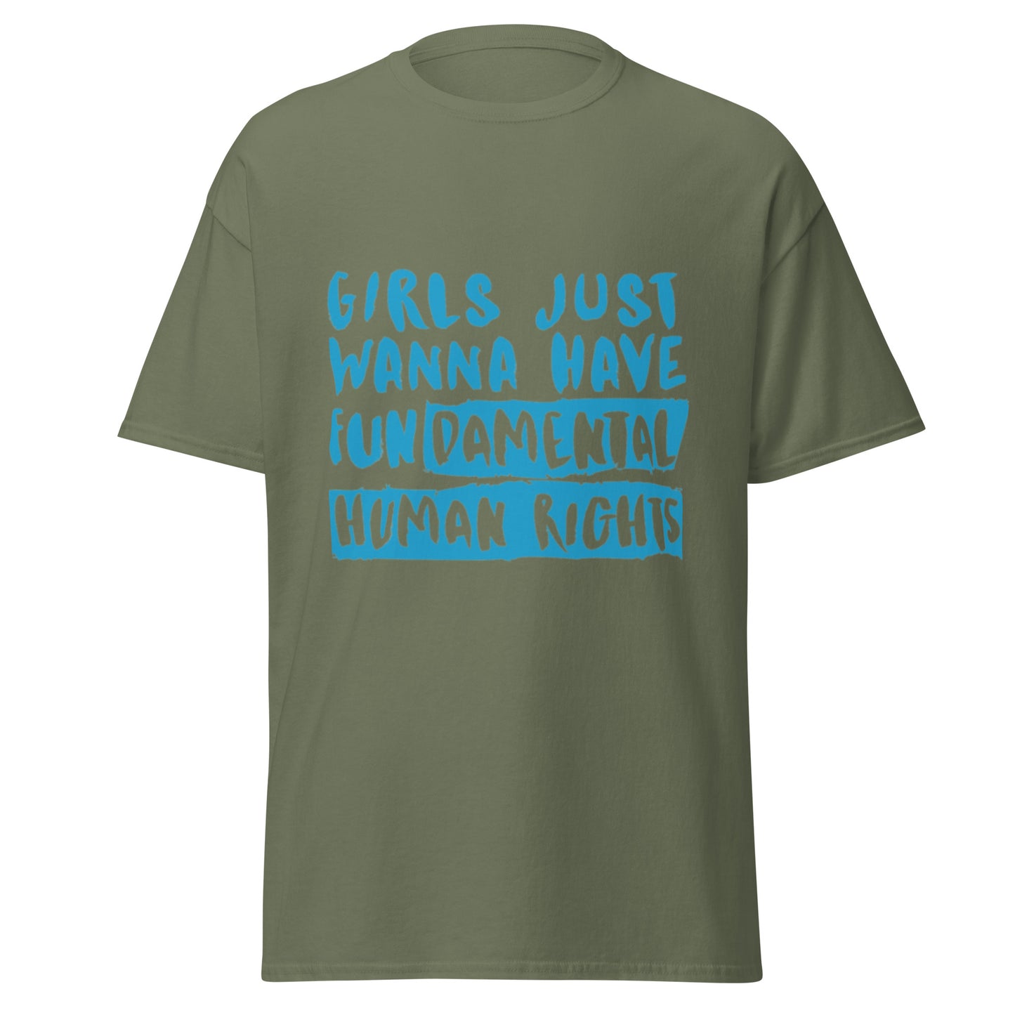 Girls Just Wanna Have Fundamental Rights Cotton Tee - Irie Vybyz Tees & Thingz