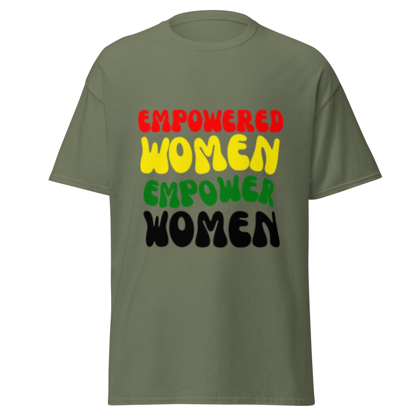 Empowered Women Empower Women Reggae Inspired 100% Cotton T-Shirt - Irie Vybyz Tees & Thingz