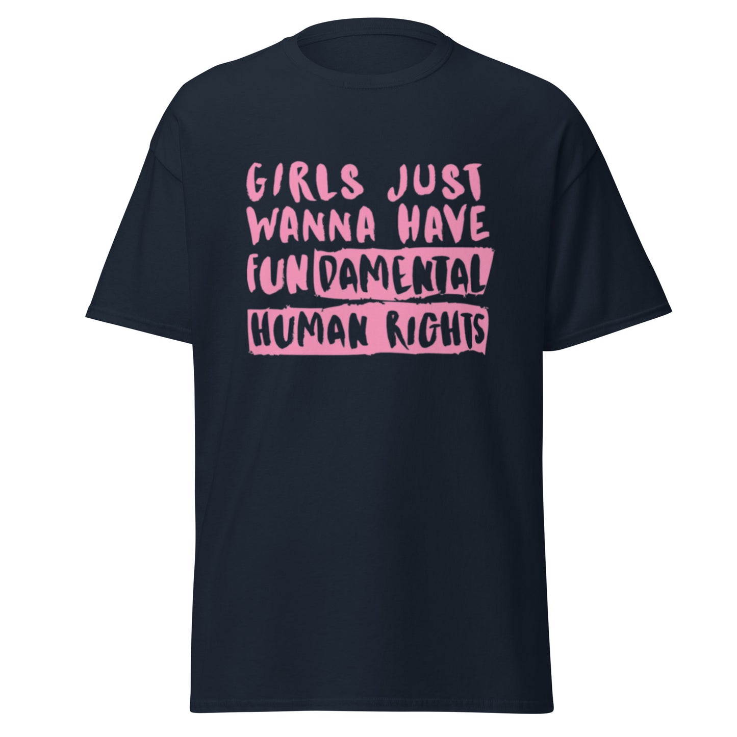 Girls Just Wanna Have Fundamental Rights Cotton Tee - Irie Vybyz Tees & Thingz