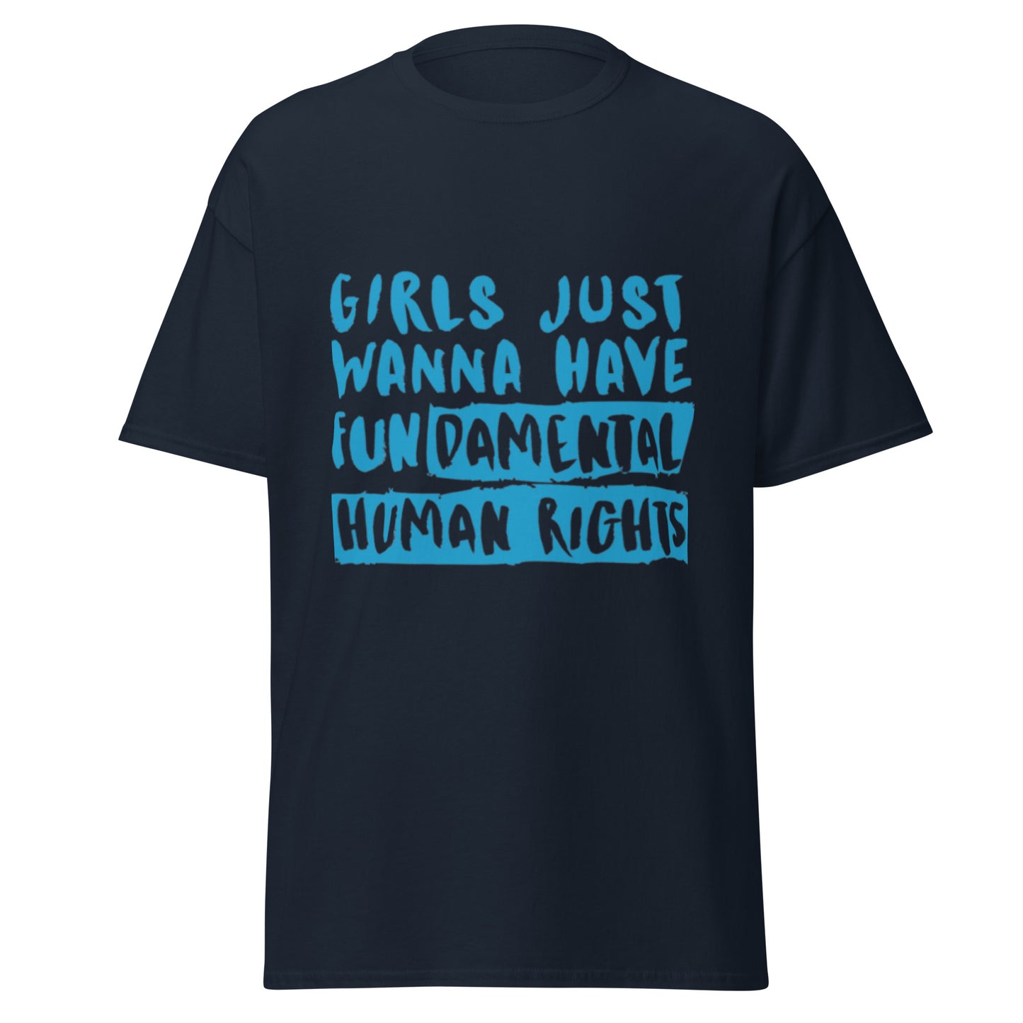 Girls Just Wanna Have Fundamental Rights Cotton Tee - Irie Vybyz Tees & Thingz