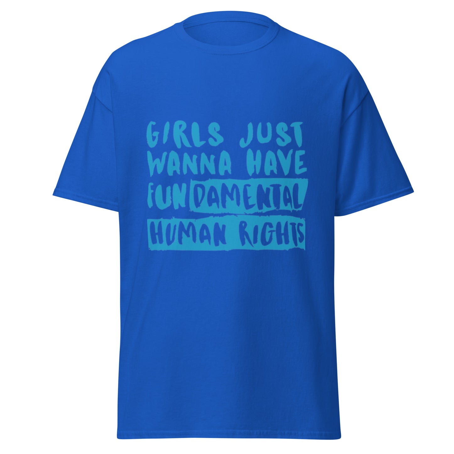 Girls Just Wanna Have Fundamental Rights Cotton Tee - Irie Vybyz Tees & Thingz
