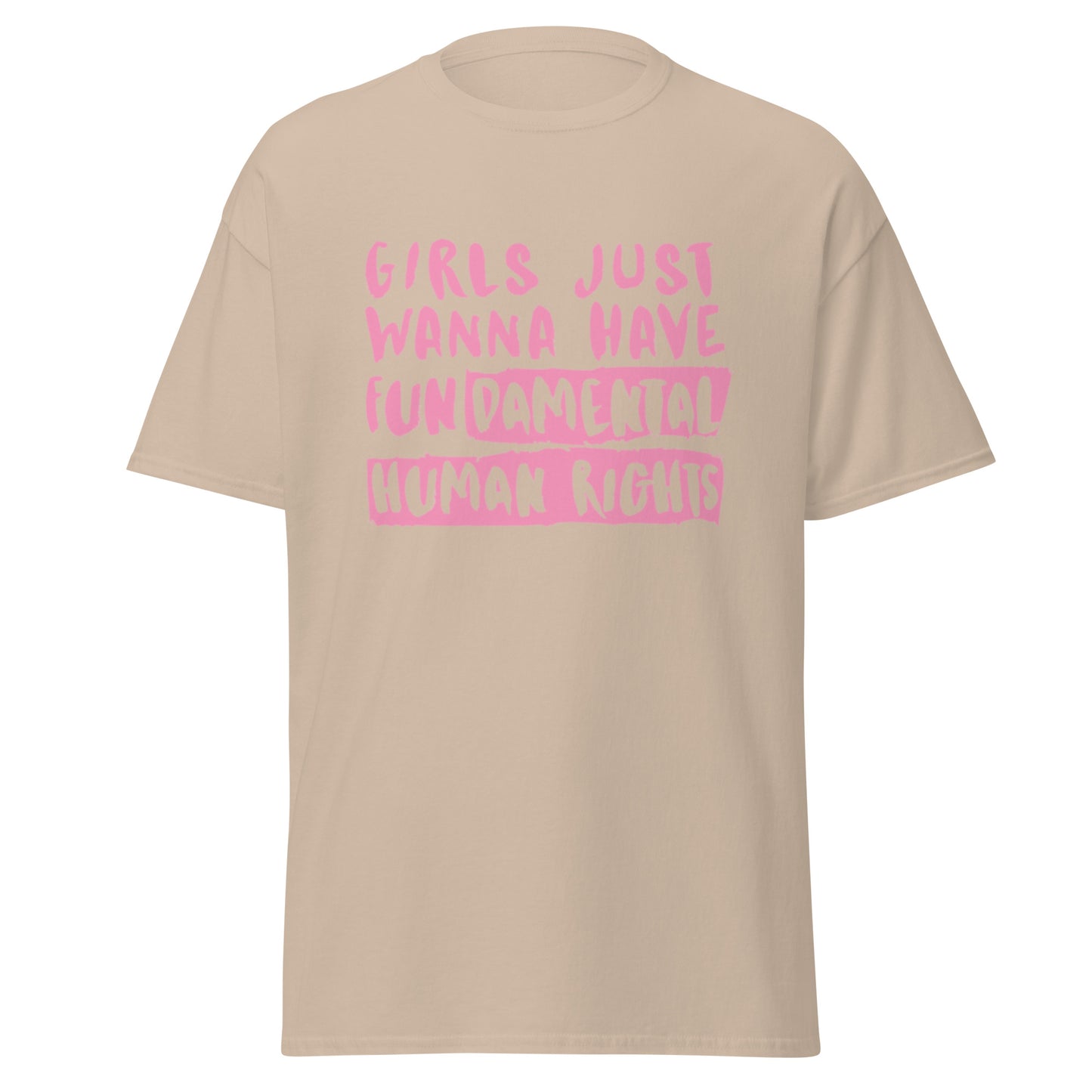 Girls Just Wanna Have Fundamental Rights Cotton Tee - Irie Vybyz Tees & Thingz