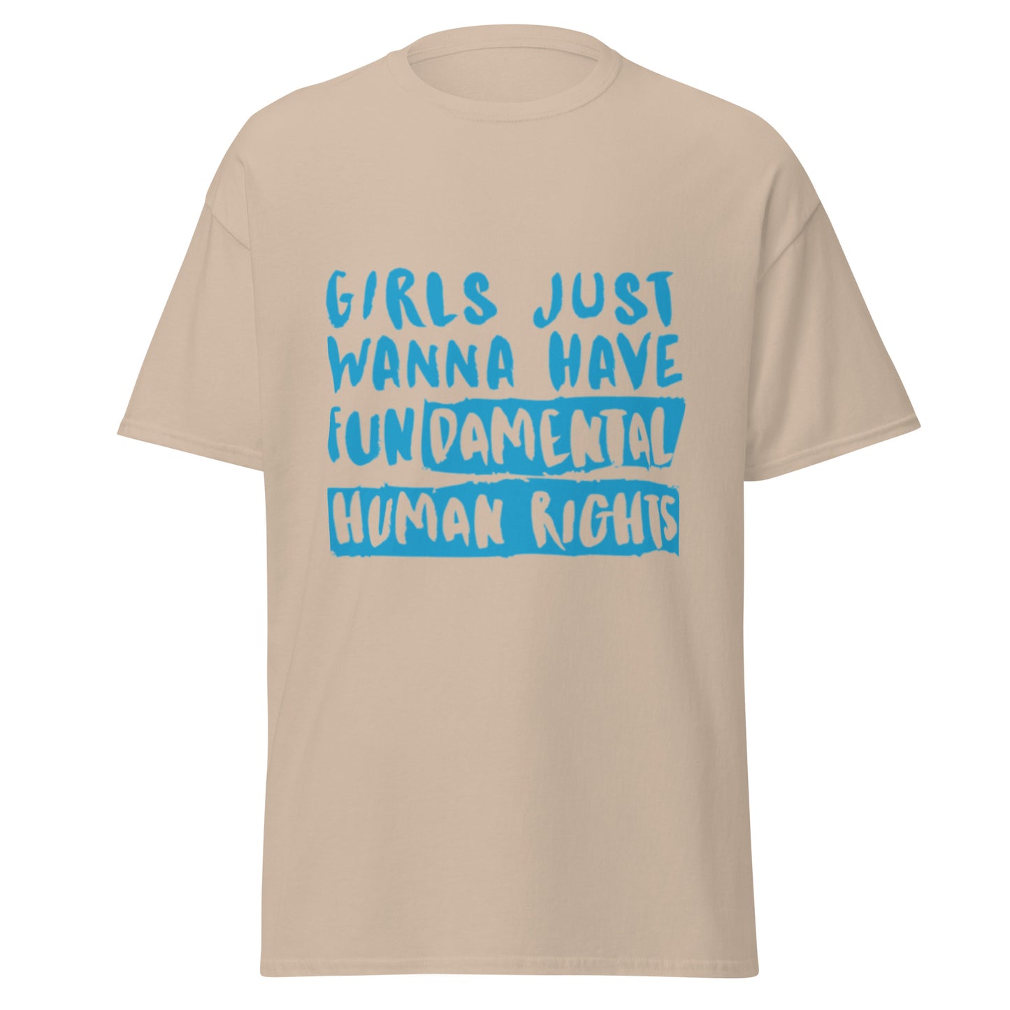 Girls Just Wanna Have Fundamental Rights Cotton Tee - Irie Vybyz Tees & Thingz