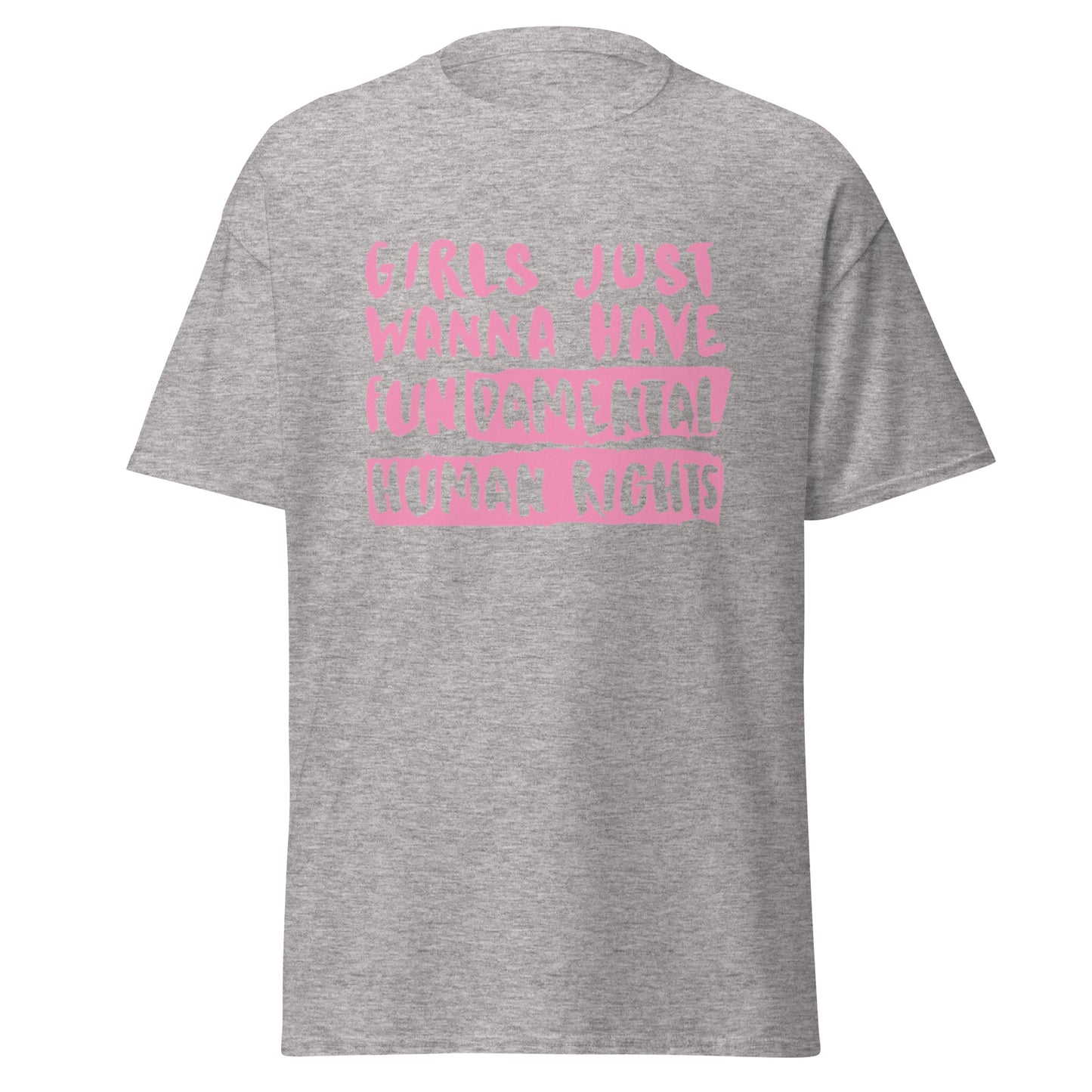 Girls Just Wanna Have Fundamental Rights Cotton Tee - Irie Vybyz Tees & Thingz