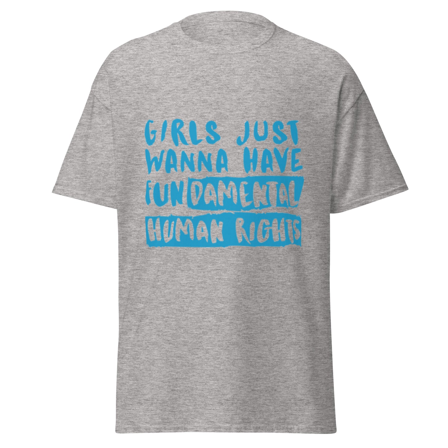 Girls Just Wanna Have Fundamental Rights Cotton Tee - Irie Vybyz Tees & Thingz