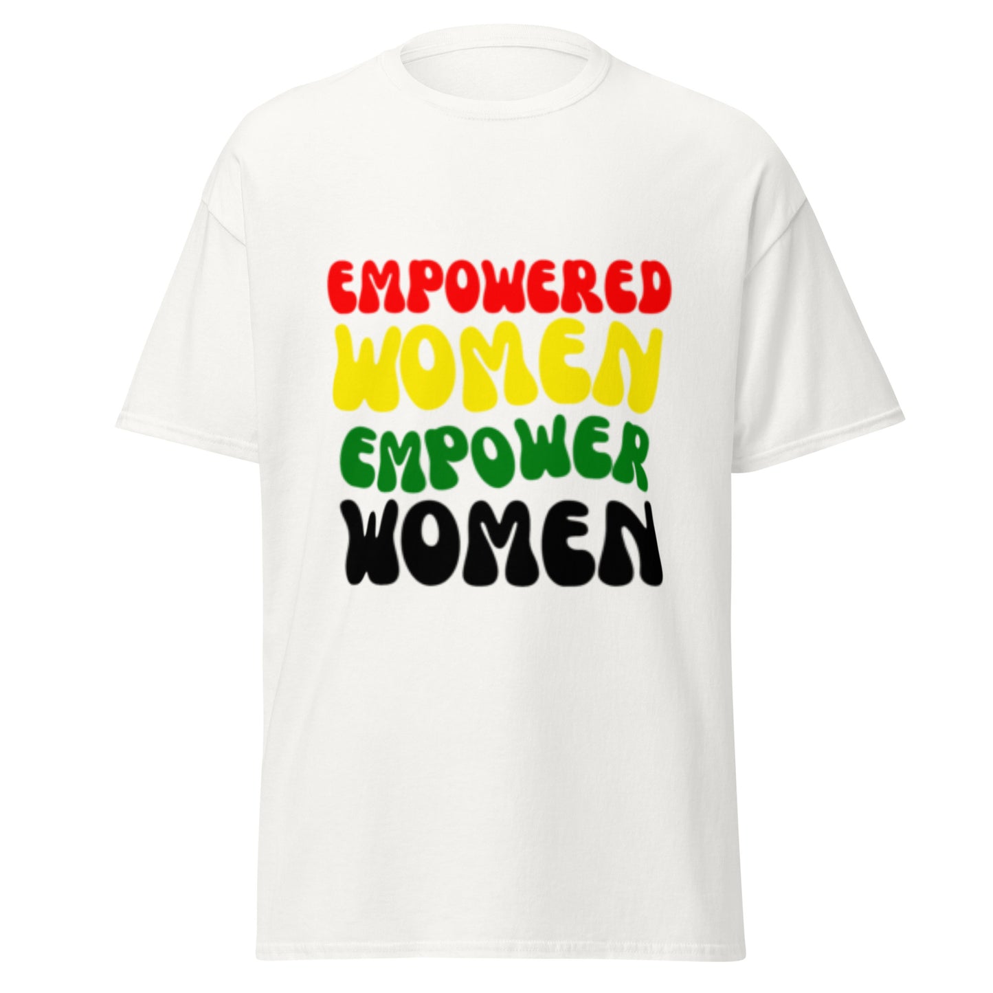 Empowered Women Empower Women Reggae Inspired 100% Cotton T-Shirt - Irie Vybyz Tees & Thingz
