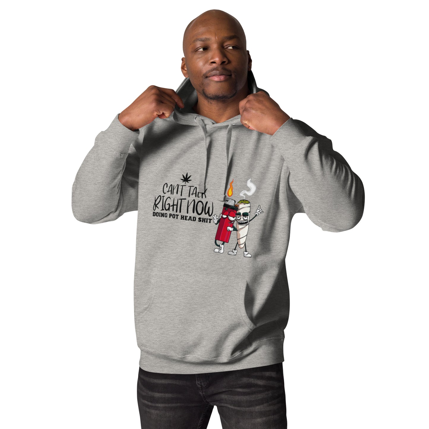 I Can't Talk Right Now Doing High Shit Hoodie - Irie Vybyz Tees & Thingz