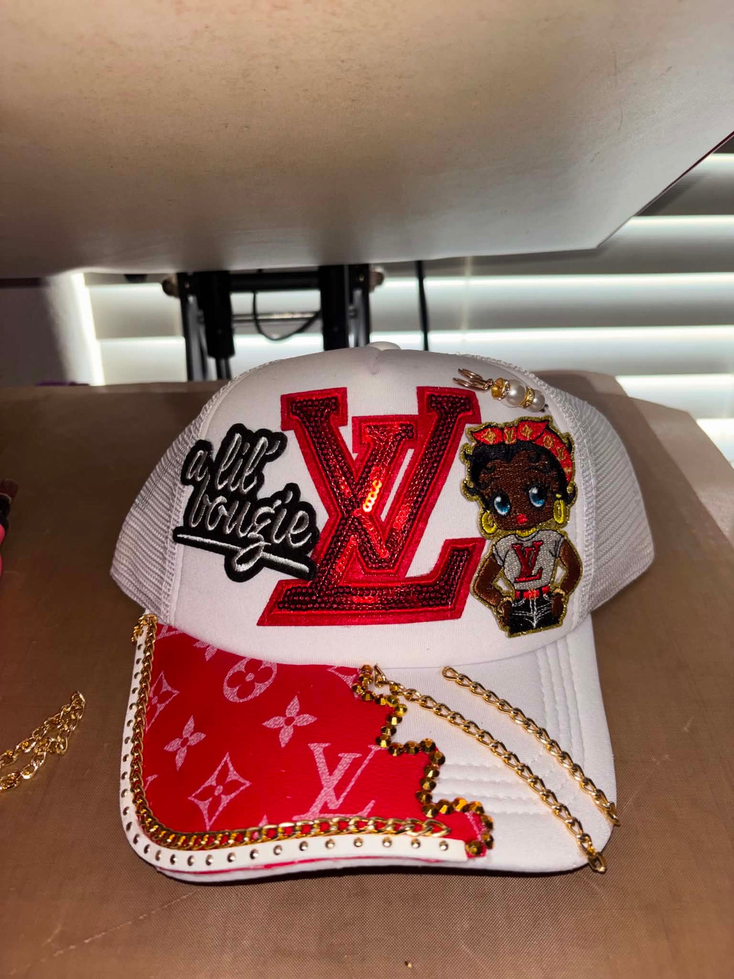 Custom Luxe/Junk Trucker Hat - Irie Vybyz Tees & Thingz