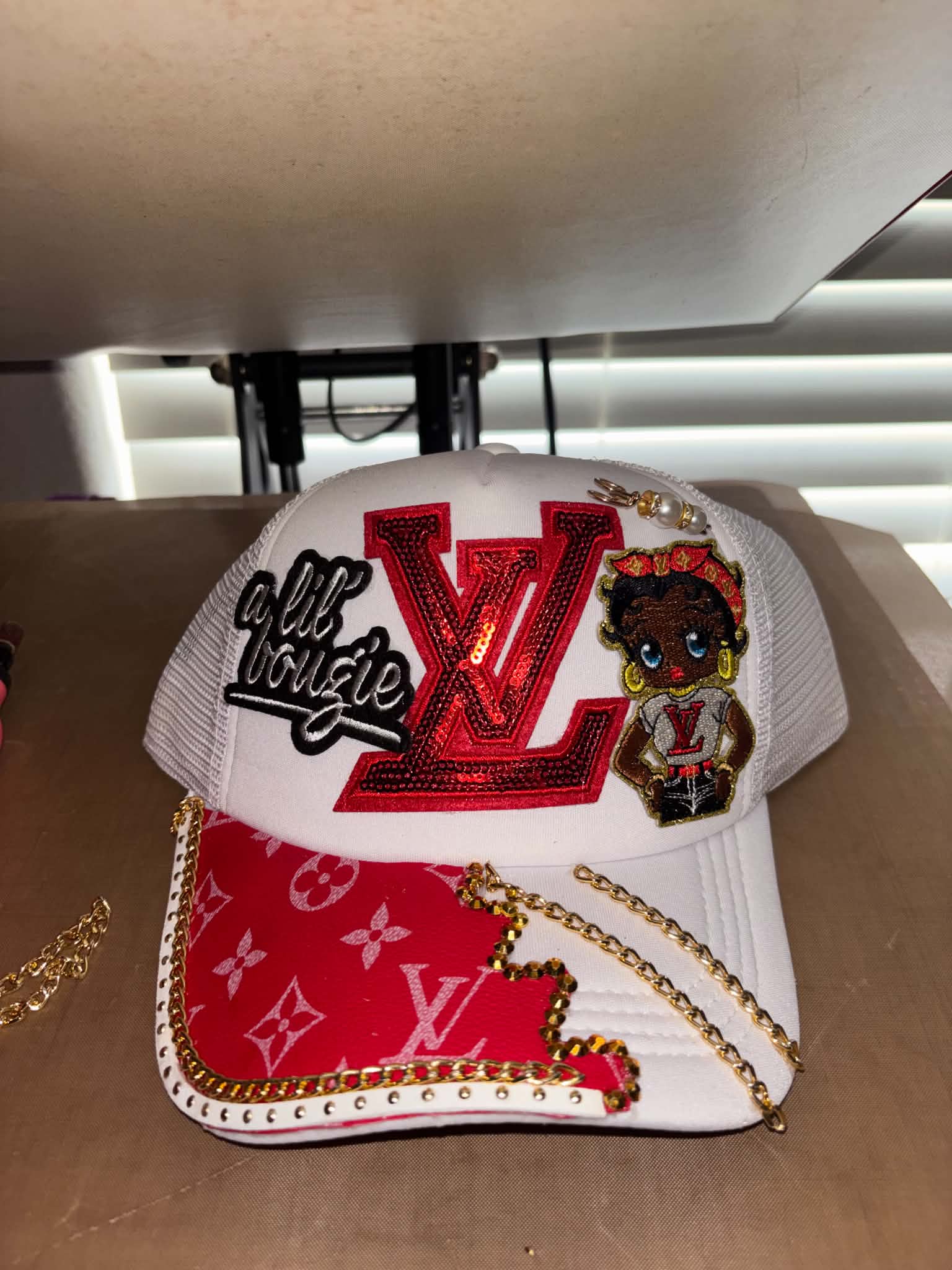 Custom Luxe/Junk Trucker Hat - Irie Vybyz Tees & Thingz