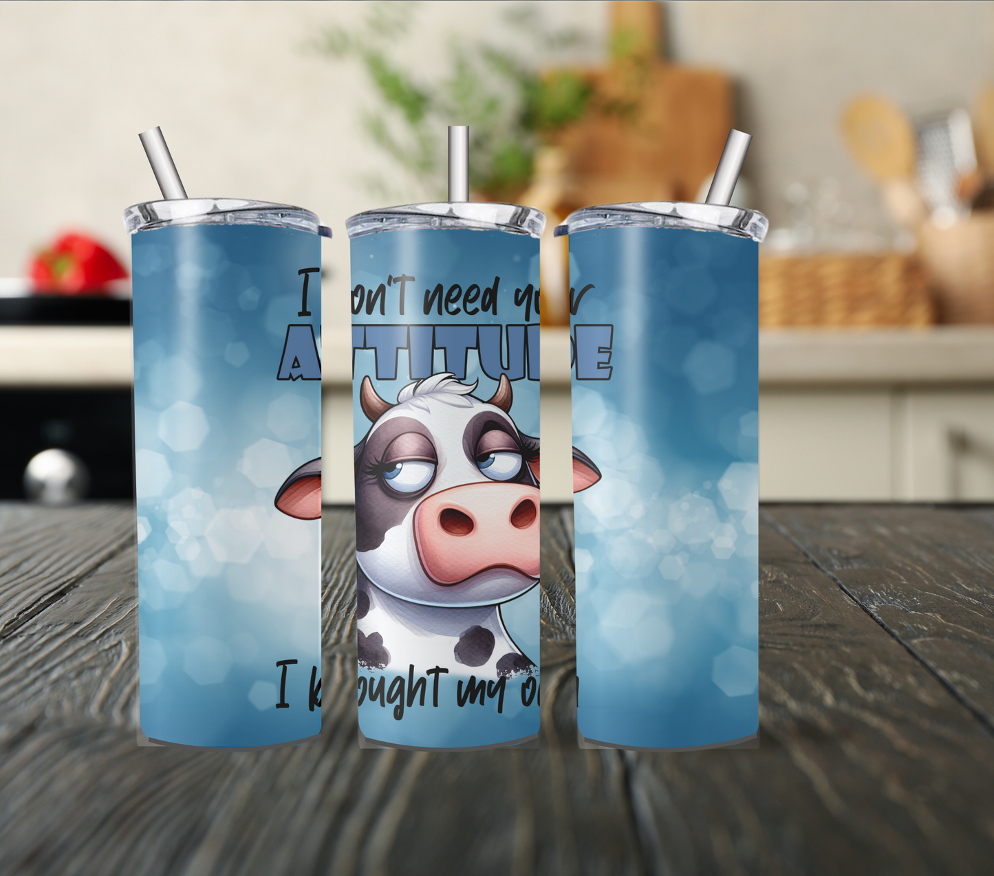 Farmyard Sass Collection – Funny & Sarcastic Animal 20oz Stainless Steel Tumbler