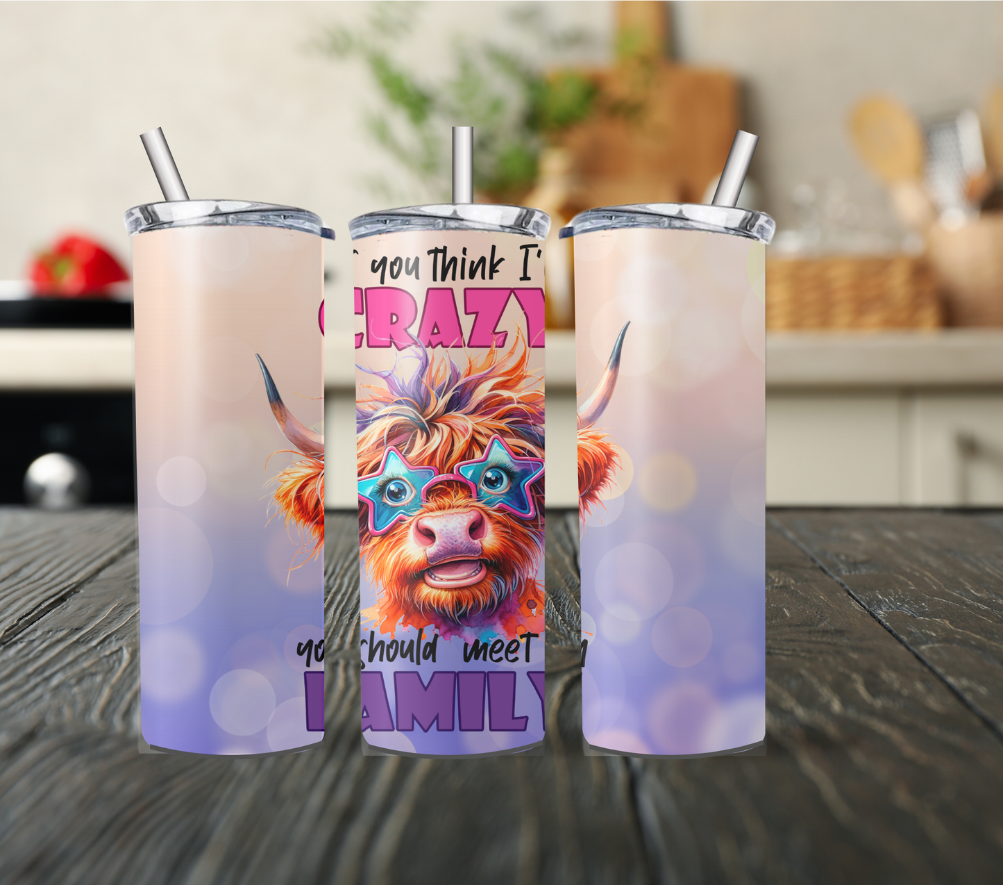 Farmyard Sass Collection – Funny & Sarcastic Animal 20oz Stainless Steel Tumbler