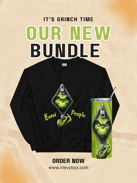 Ewwww People Sweatshirt and 20oz. Tumbler Bundle