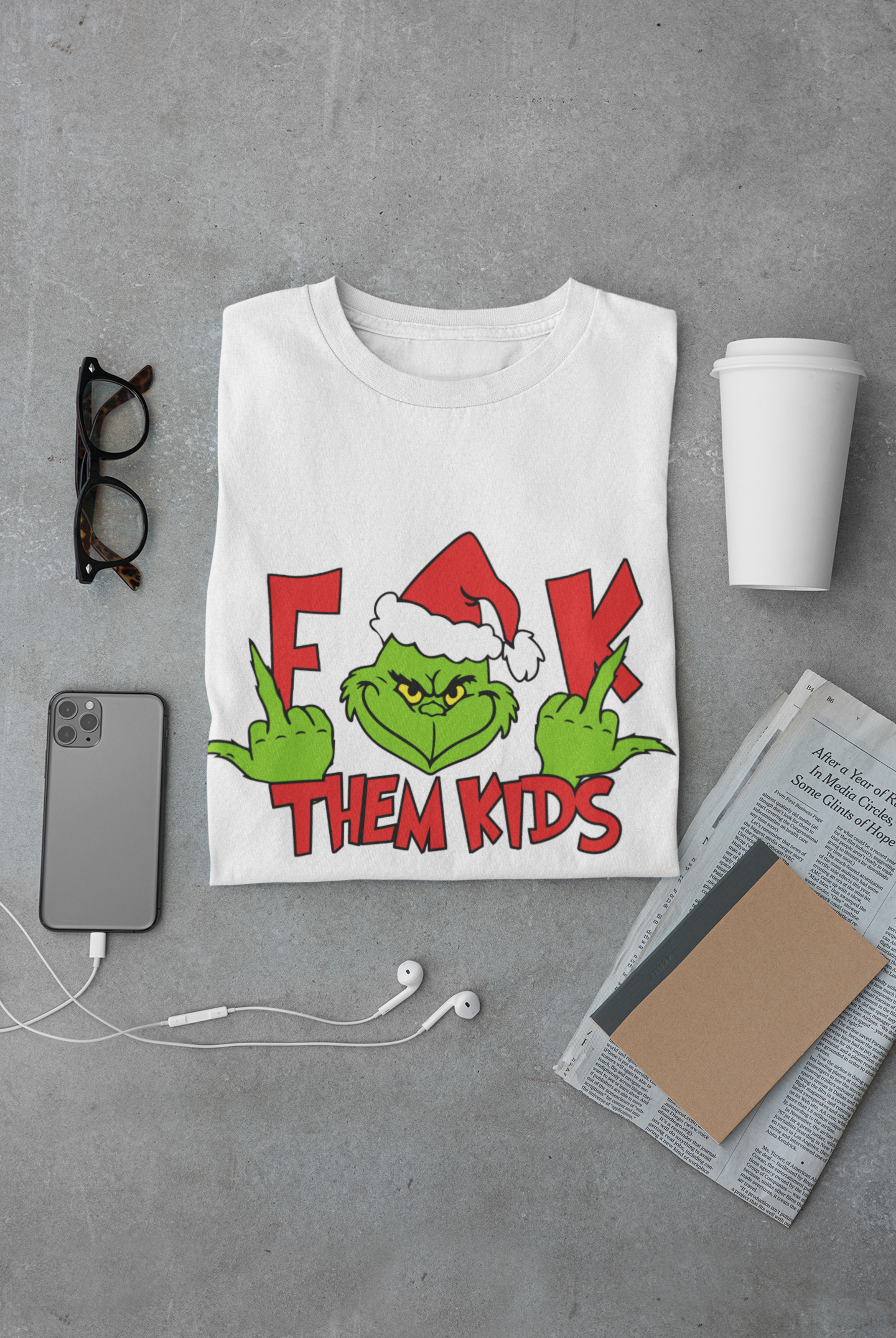 F*#k Them Kids Grinch Shirt – Funny Holiday Tee, Sweatshirt & Hoodie – Must-Have for Your Wardrobe!