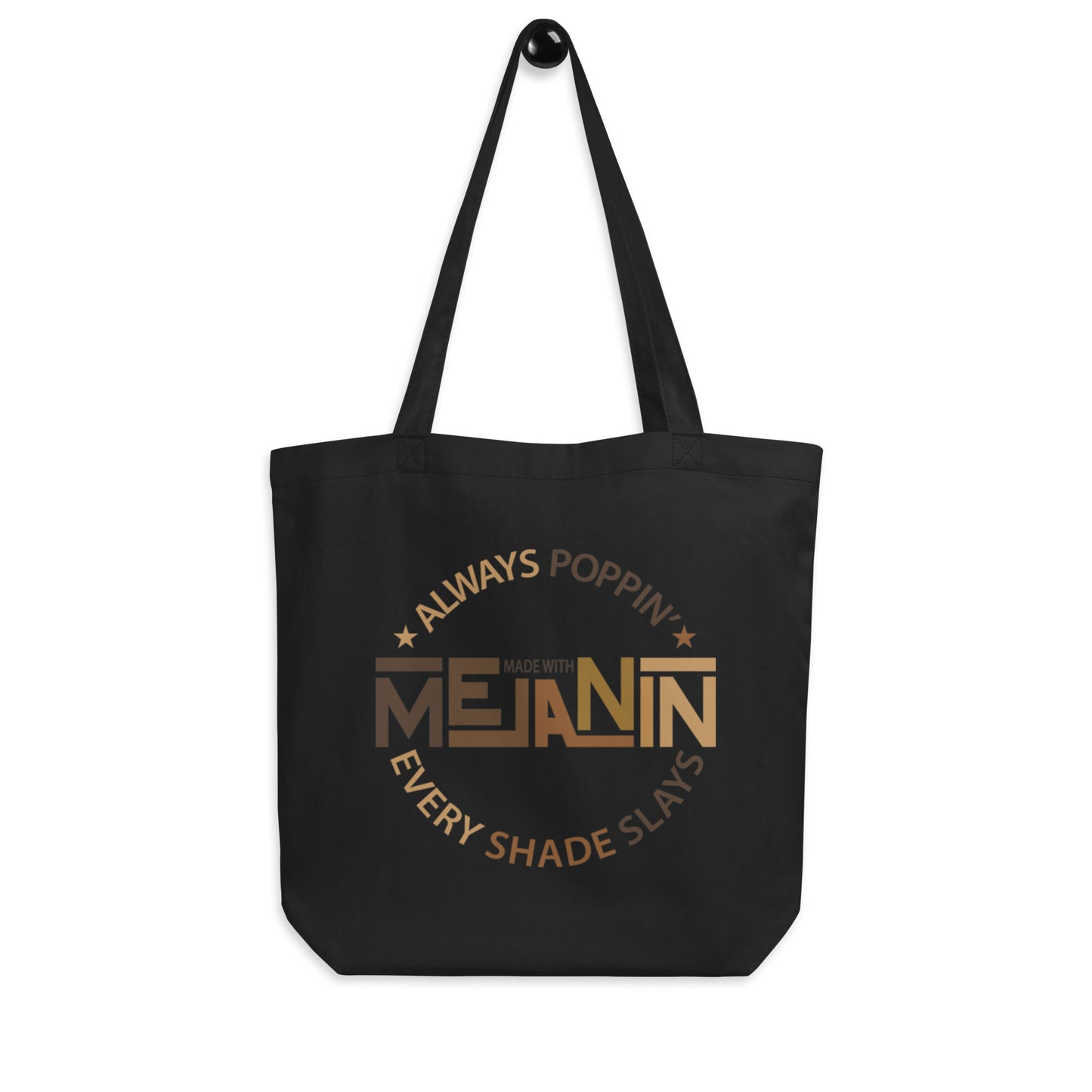 Melanin Poppin Tote - Irie Vybyz Tees & Thingz