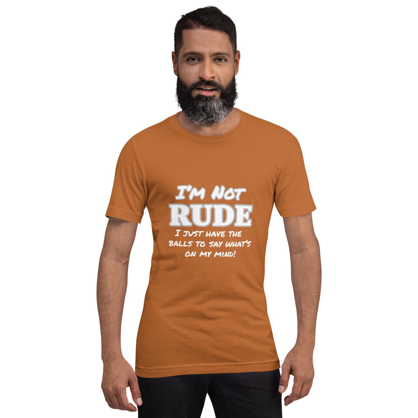 I Am Not Rude Unisex Tee - Irie Vybyz Tees & Thingz