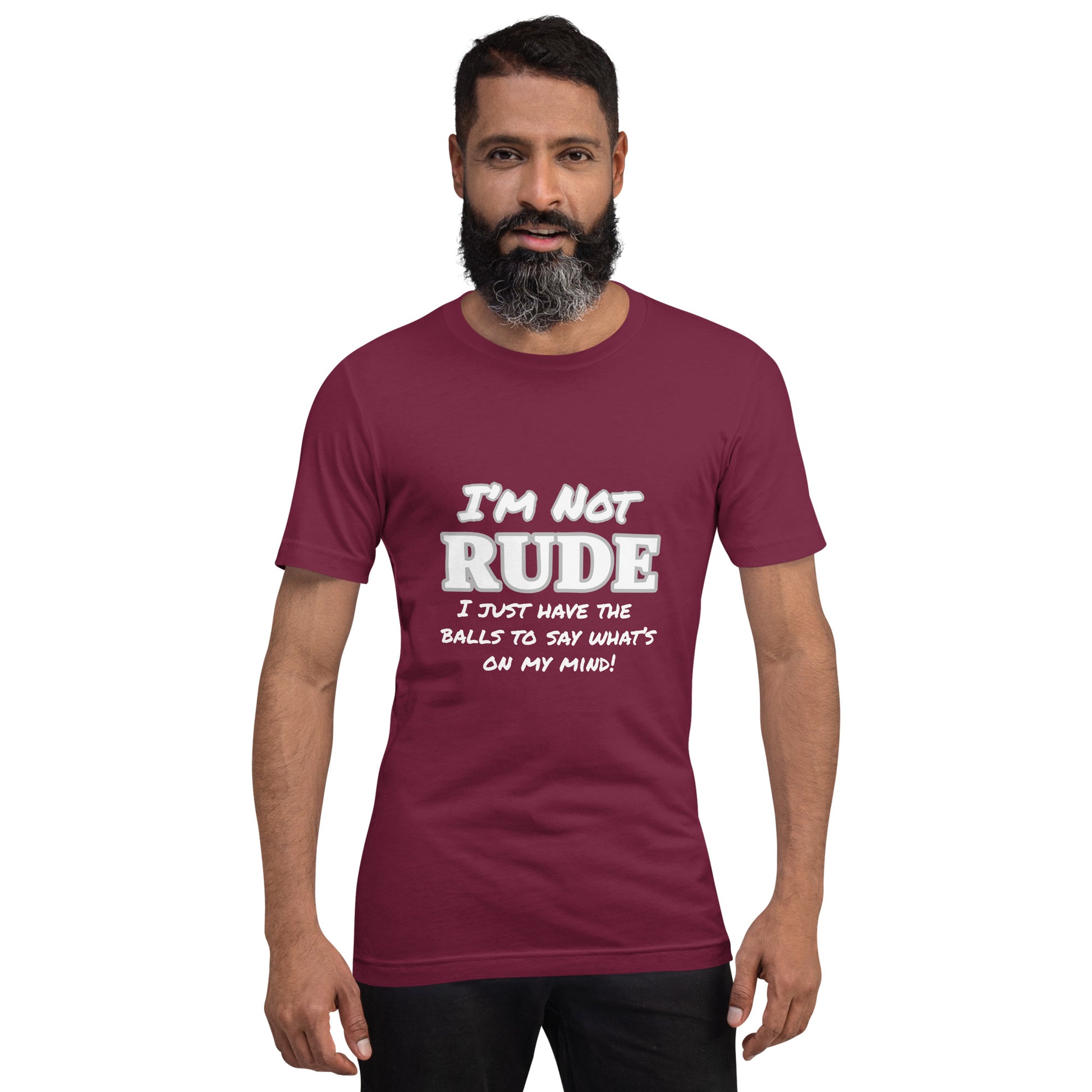 I Am Not Rude Unisex Tee - Irie Vybyz Tees & Thingz