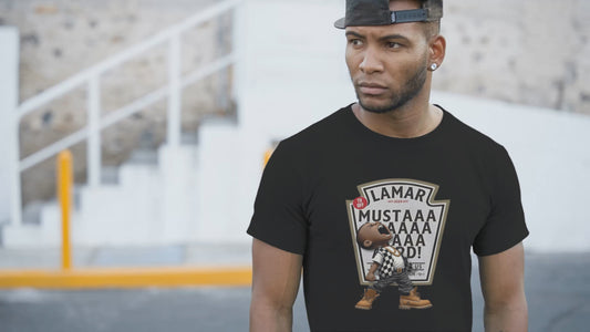 MUSTAAAAARRRD!!!! Urban Hip-Hop Graphic Tee