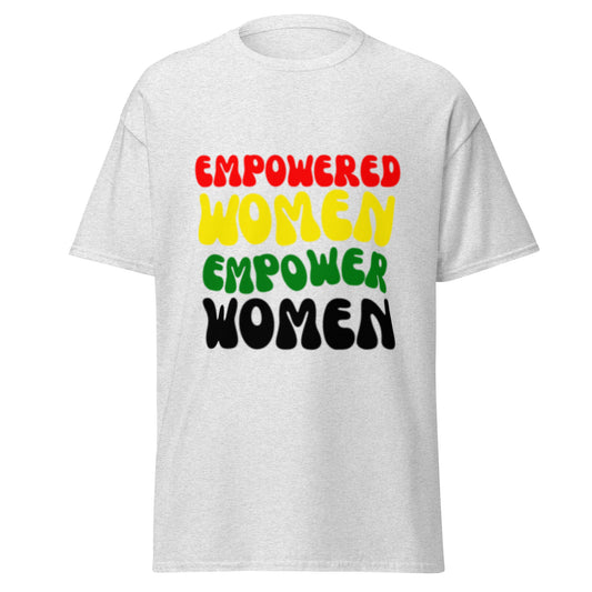 Empowered Women Empower Women Reggae Inspired 100% Cotton T-Shirt