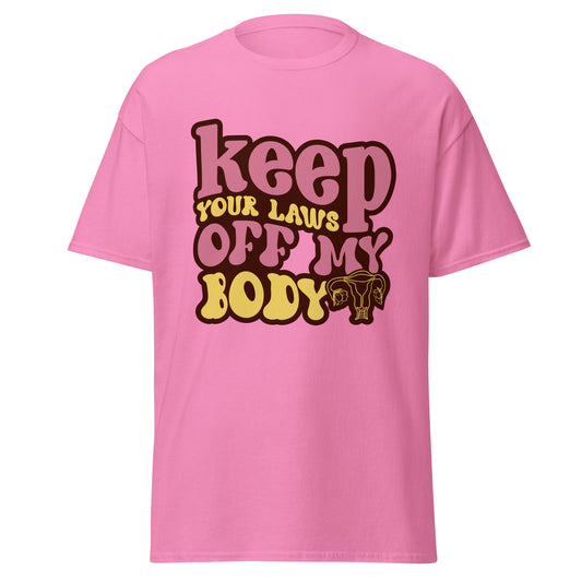 Keep Your Laws Off My Body 100% Cotton T-Shirt