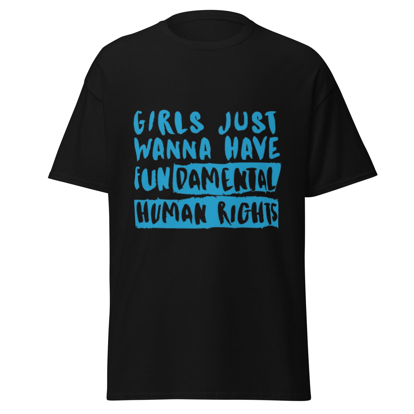 Girls Just Wanna Have Fundamental Rights Cotton Tee