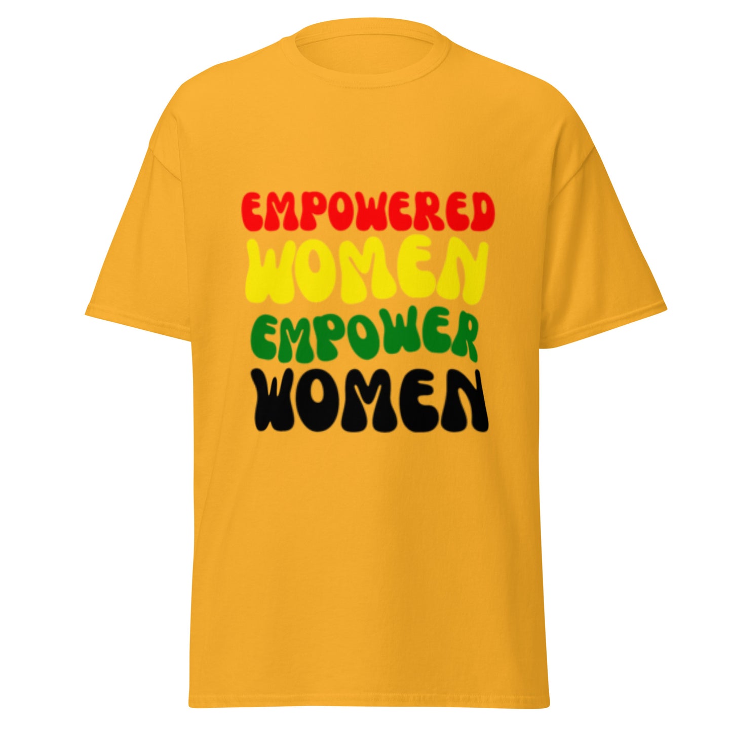 Empowered Women Empower Women Reggae Inspired 100% Cotton T-Shirt