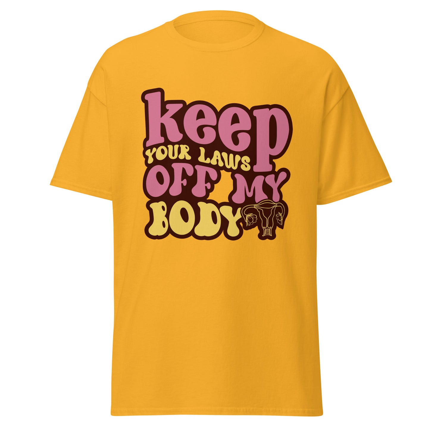 Keep Your Laws Off My Body 100% Cotton T-Shirt