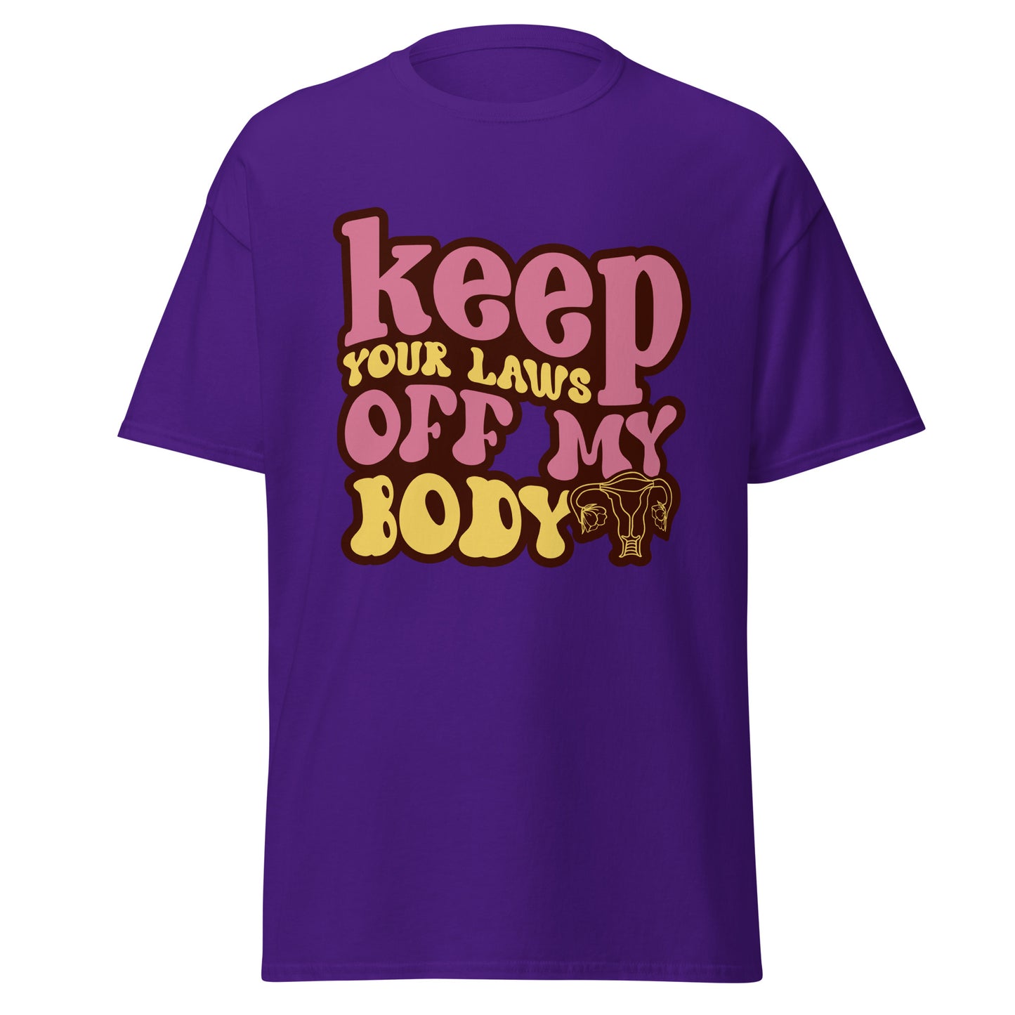 Keep Your Laws Off My Body 100% Cotton T-Shirt