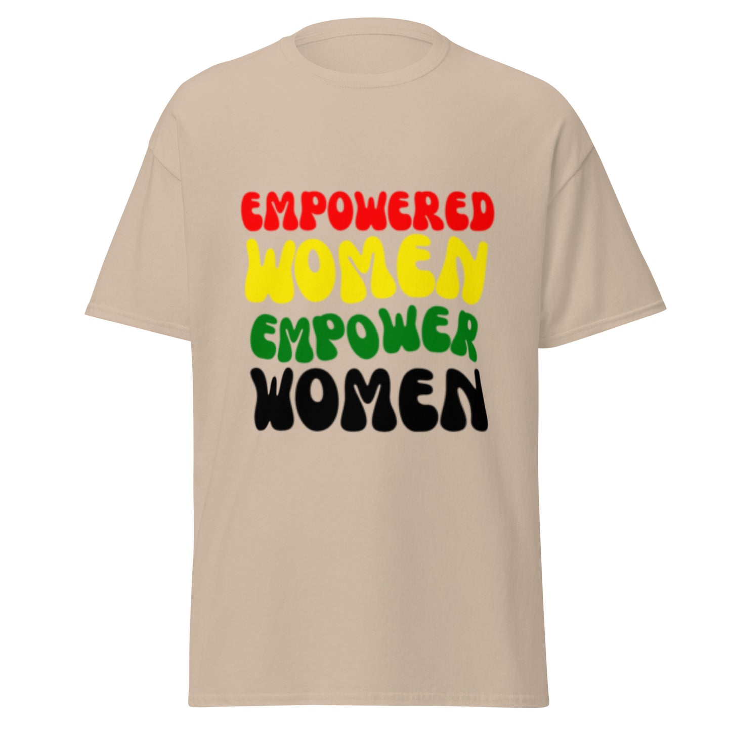 Empowered Women Empower Women Reggae Inspired 100% Cotton T-Shirt