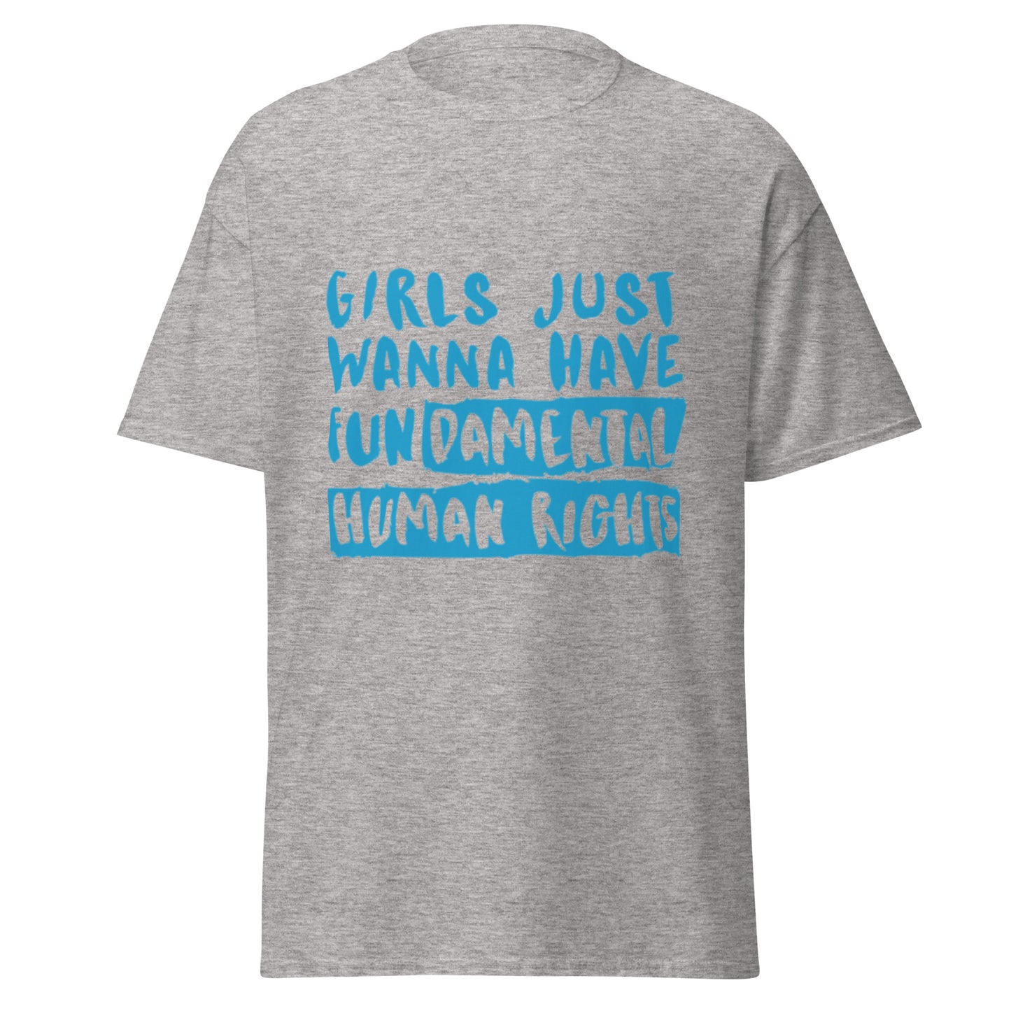 Girls Just Wanna Have Fundamental Rights Cotton Tee