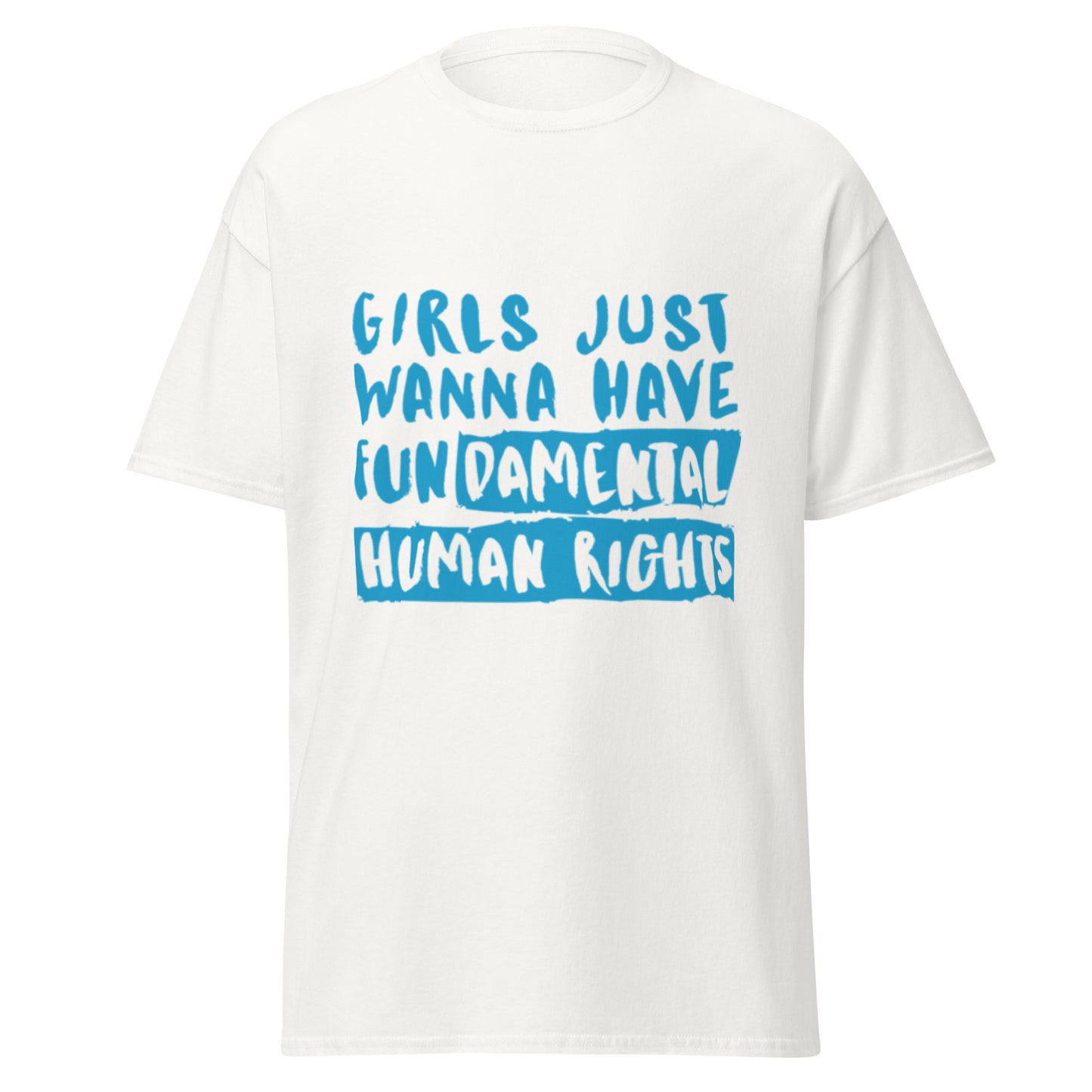 Girls Just Wanna Have Fundamental Rights Cotton Tee