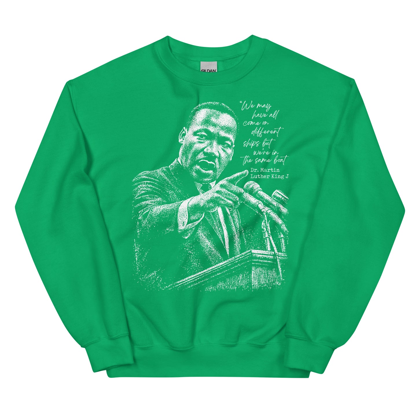 MLK Unity Quote Crewneck Sweatshirt