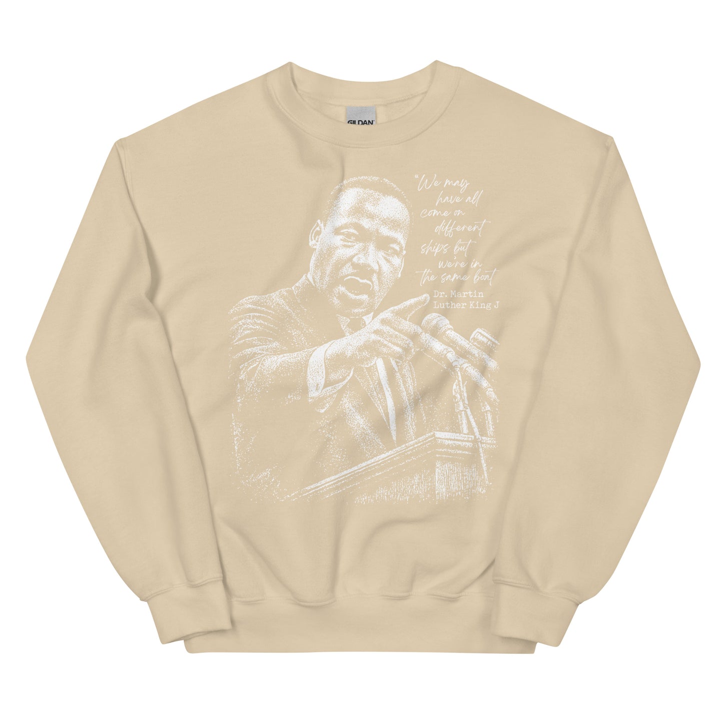 MLK Unity Quote Crewneck Sweatshirt