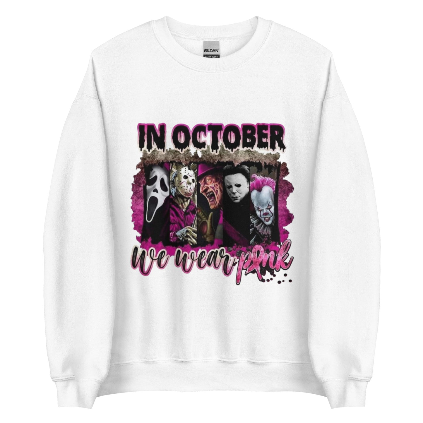 In October We Wear Pink Horror Film T-shirt, Hoodie, Sweatshirt