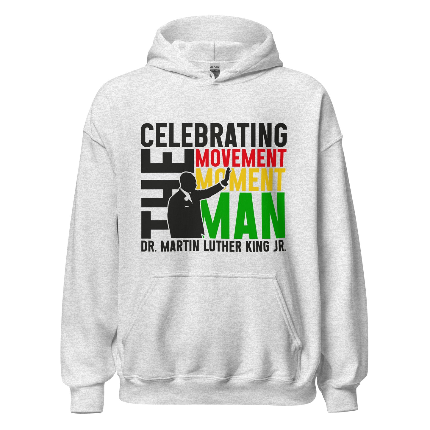 MLK Legacy Shirt – Celebrating the Movement, the Moment, and the Man in Vibrant Style (Available as T-Shirt, Hoodie, or Sweatshirt)