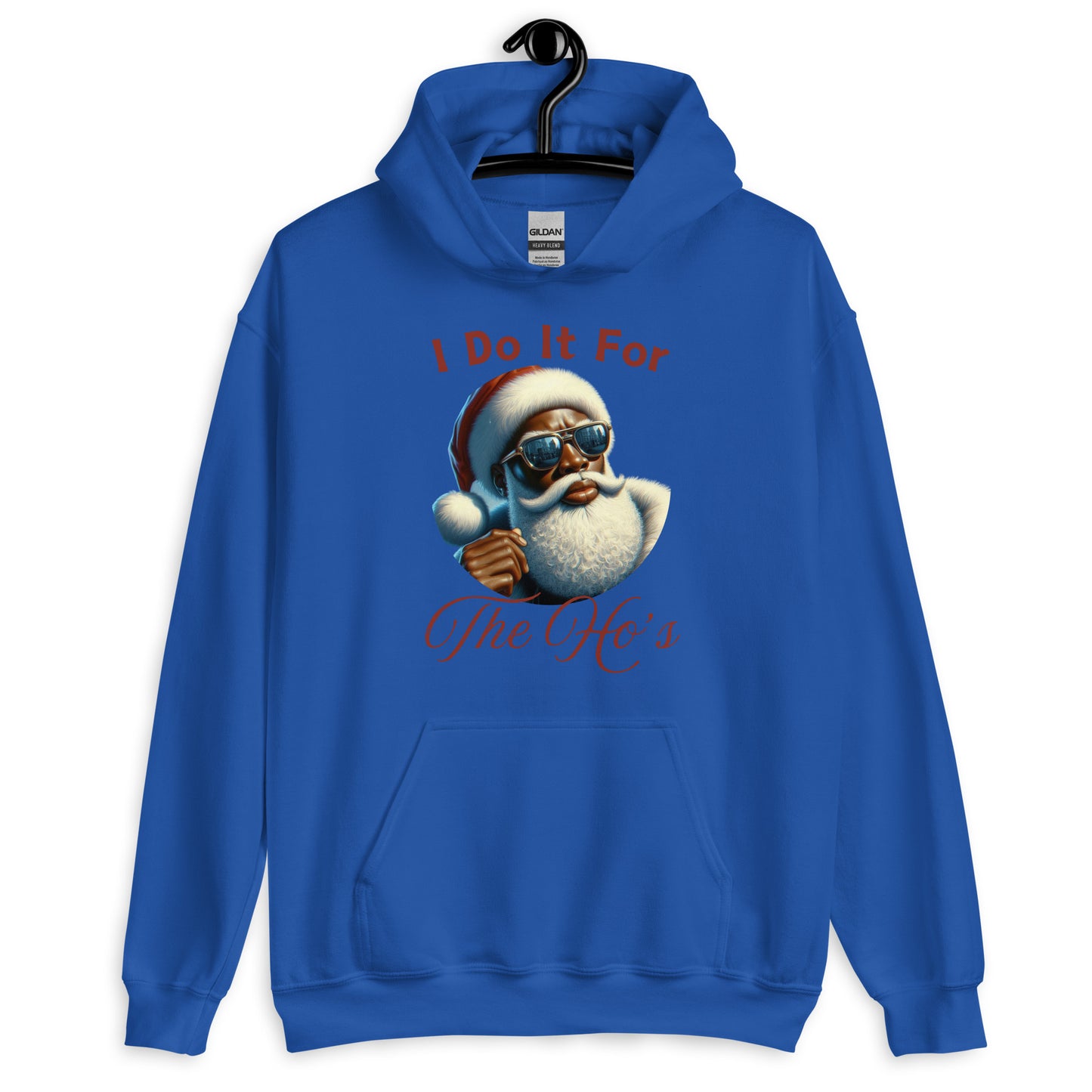 I Do It For the Ho's Black Santa Sweatshirt/Hoodie/Tee