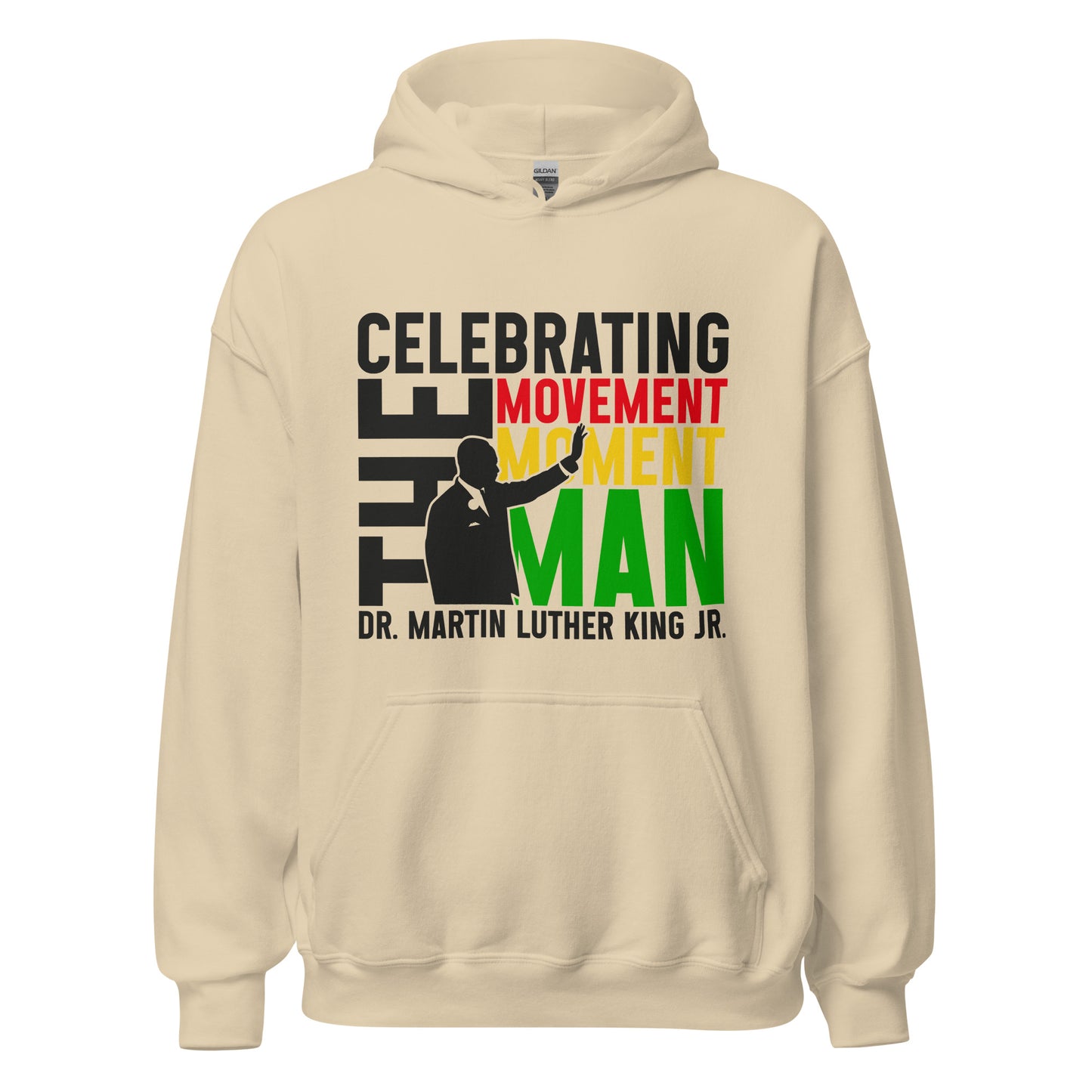 MLK Legacy Shirt – Celebrating the Movement, the Moment, and the Man in Vibrant Style (Available as T-Shirt, Hoodie, or Sweatshirt)