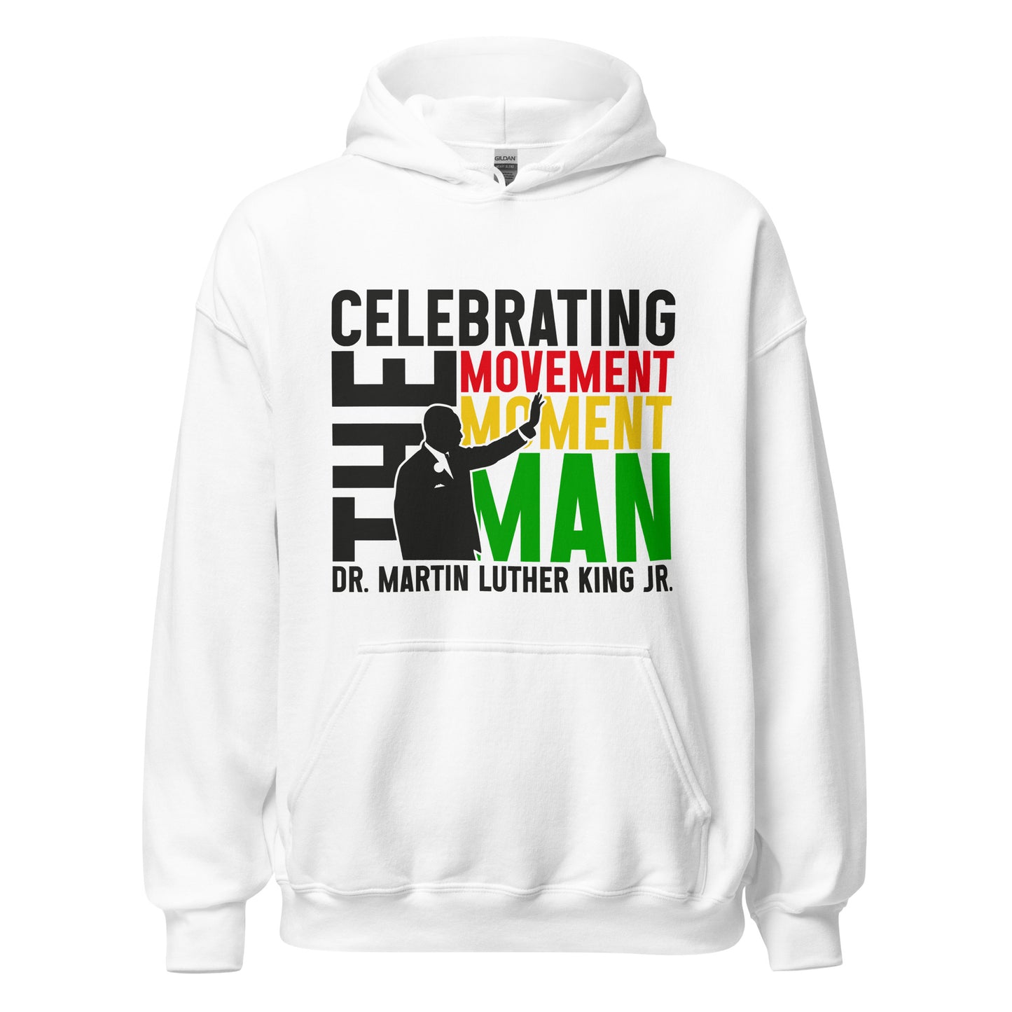 MLK Legacy Shirt – Celebrating the Movement, the Moment, and the Man in Vibrant Style (Available as T-Shirt, Hoodie, or Sweatshirt)