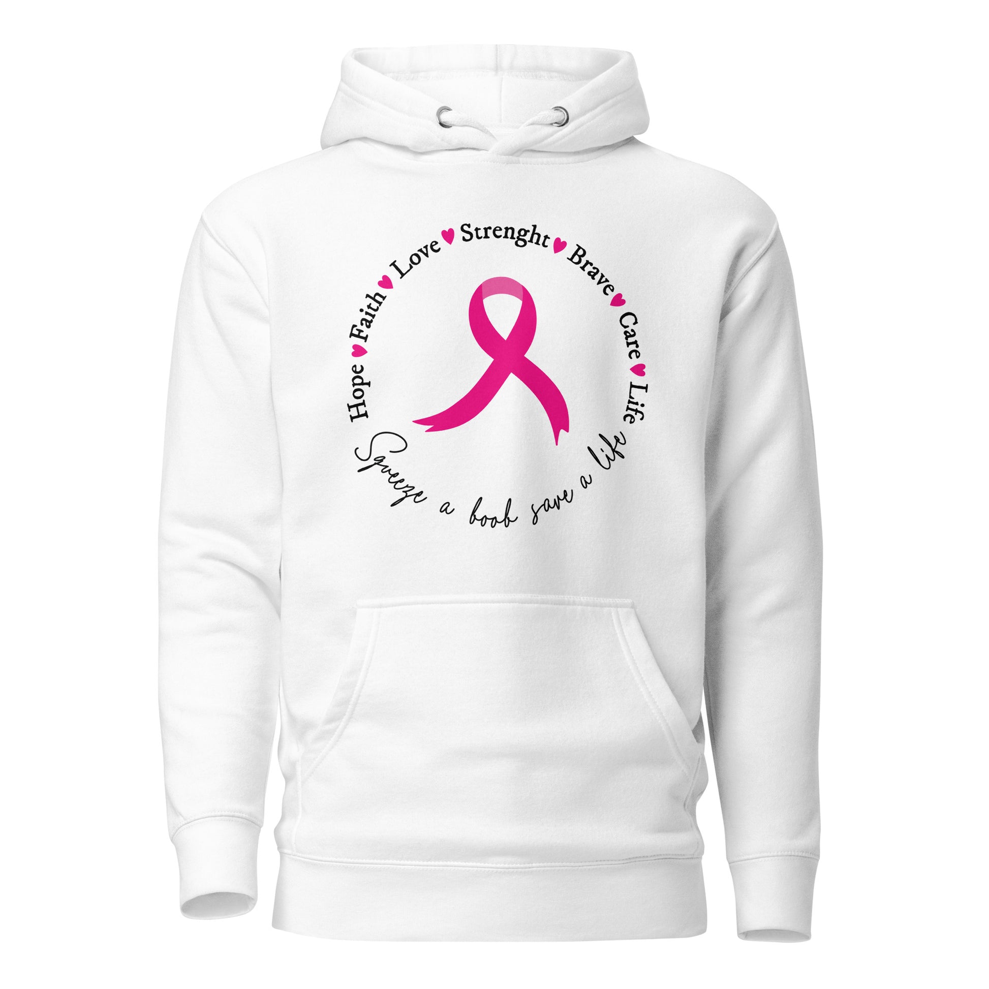 Sqeeze A Boob Save A Life Unisex Hoodie - Irie Vybyz Tees & Thingz