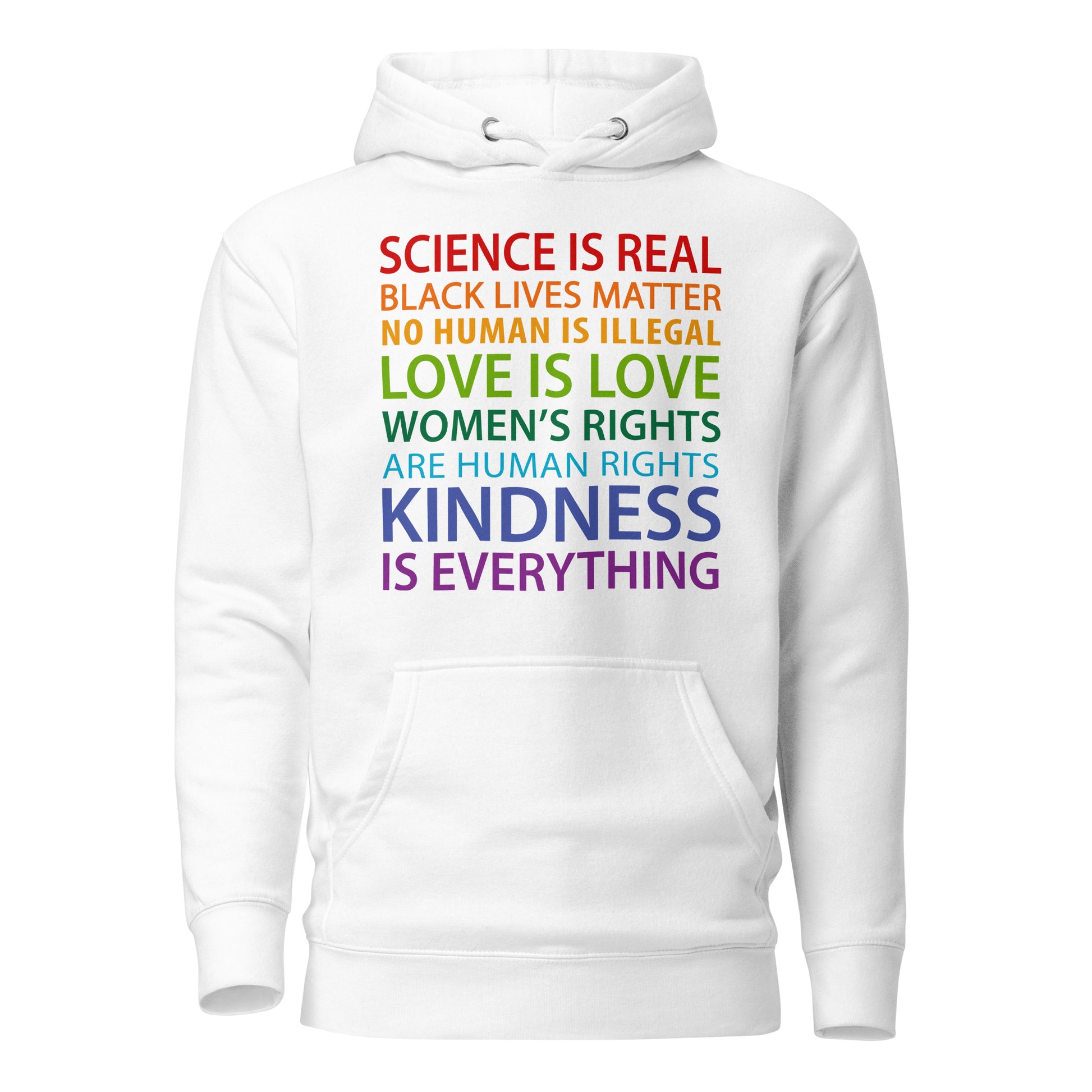 Science and Love Are Real Word Art - Irie Vybyz Tees & Thingz