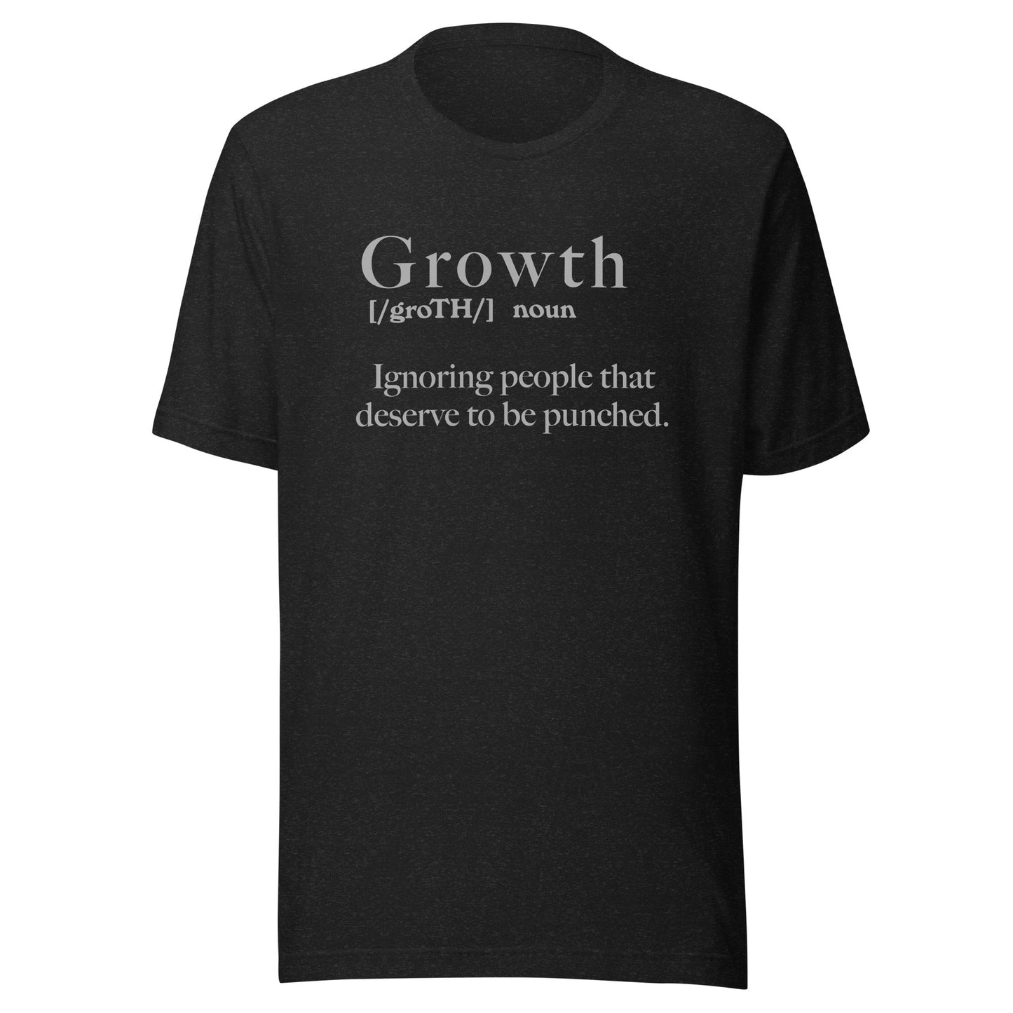 Growth Definition Short Sleeved Unisex Tee - Irie Vybyz Tees & Thingz